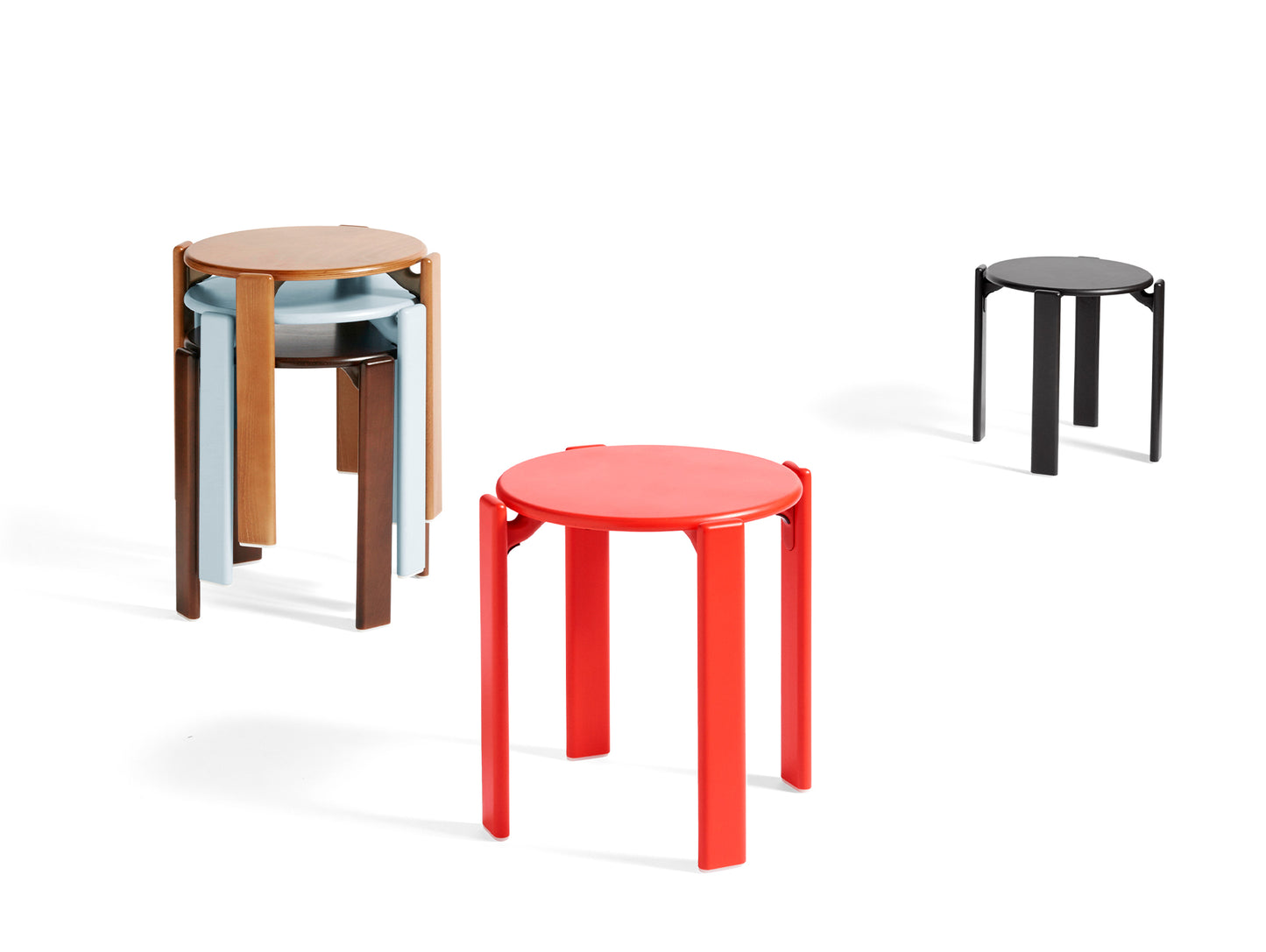 Rey Low Stool by HAY