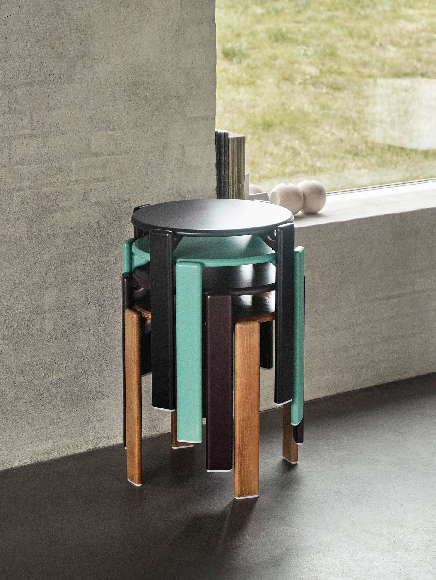 Rey Low Stool by HAY
