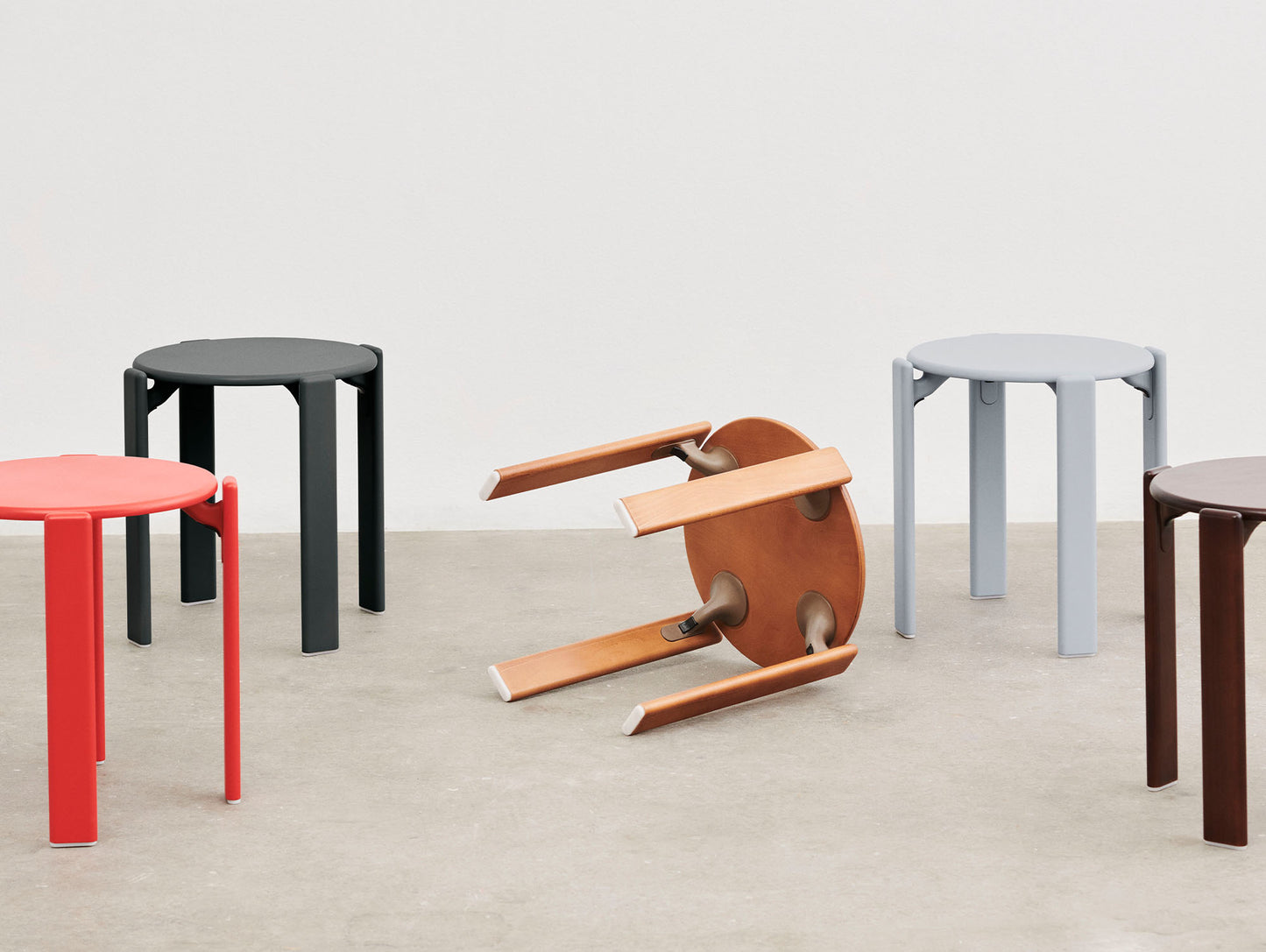 Rey Low Stool by HAY