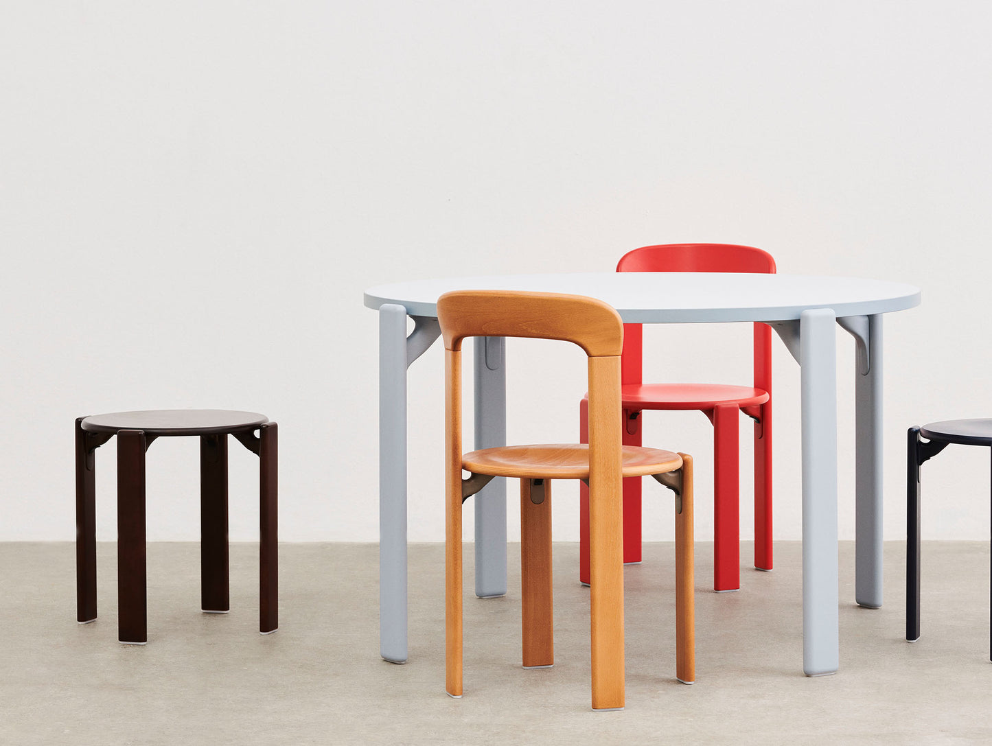 Rey Low Stool by HAY