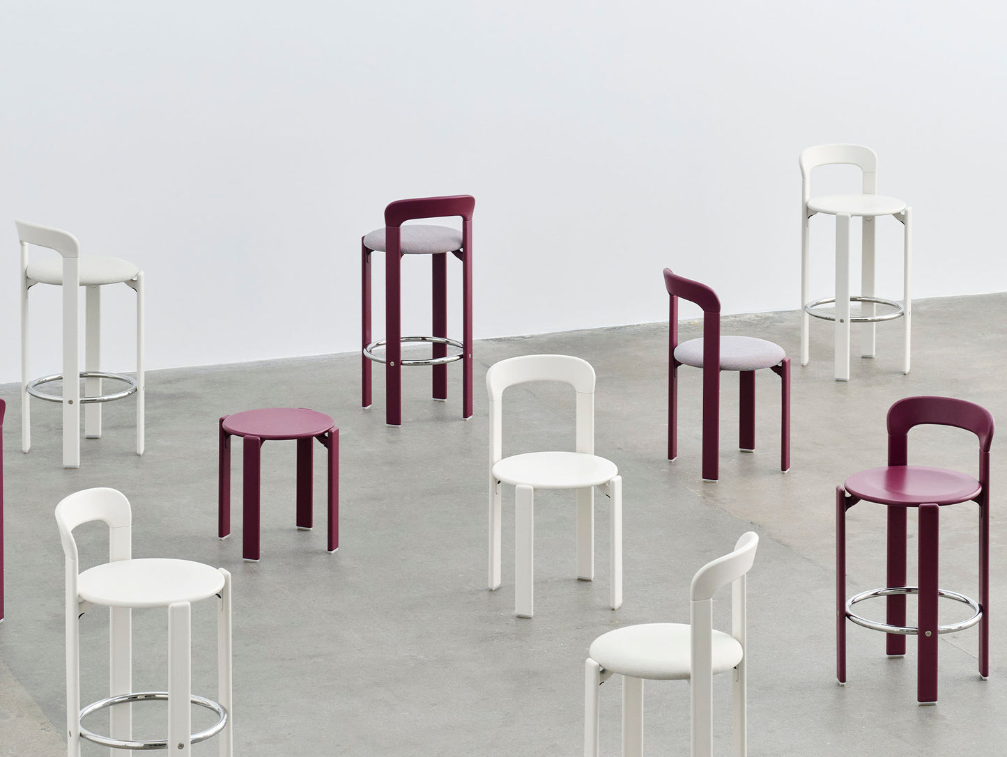 Rey Low Stool by HAY