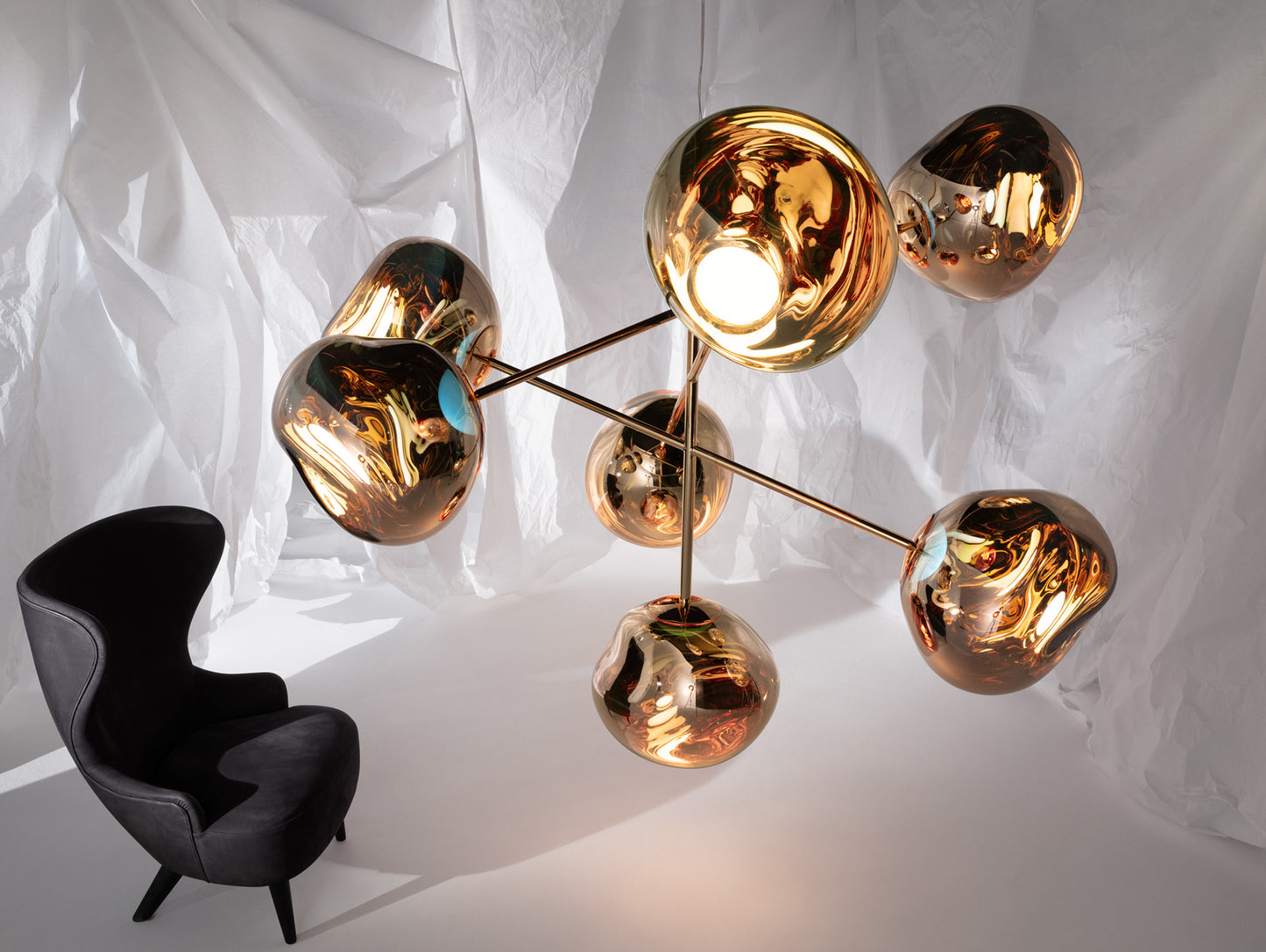Melt LED Chandelier by Tom Dixon