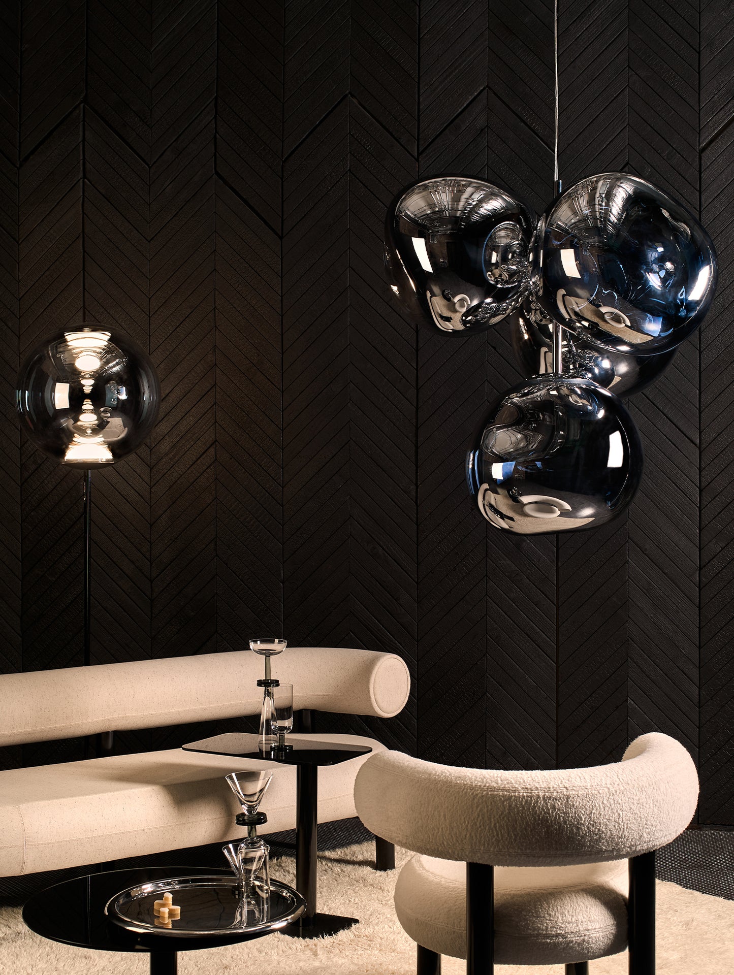 Melt LED Chandelier by Tom Dixon