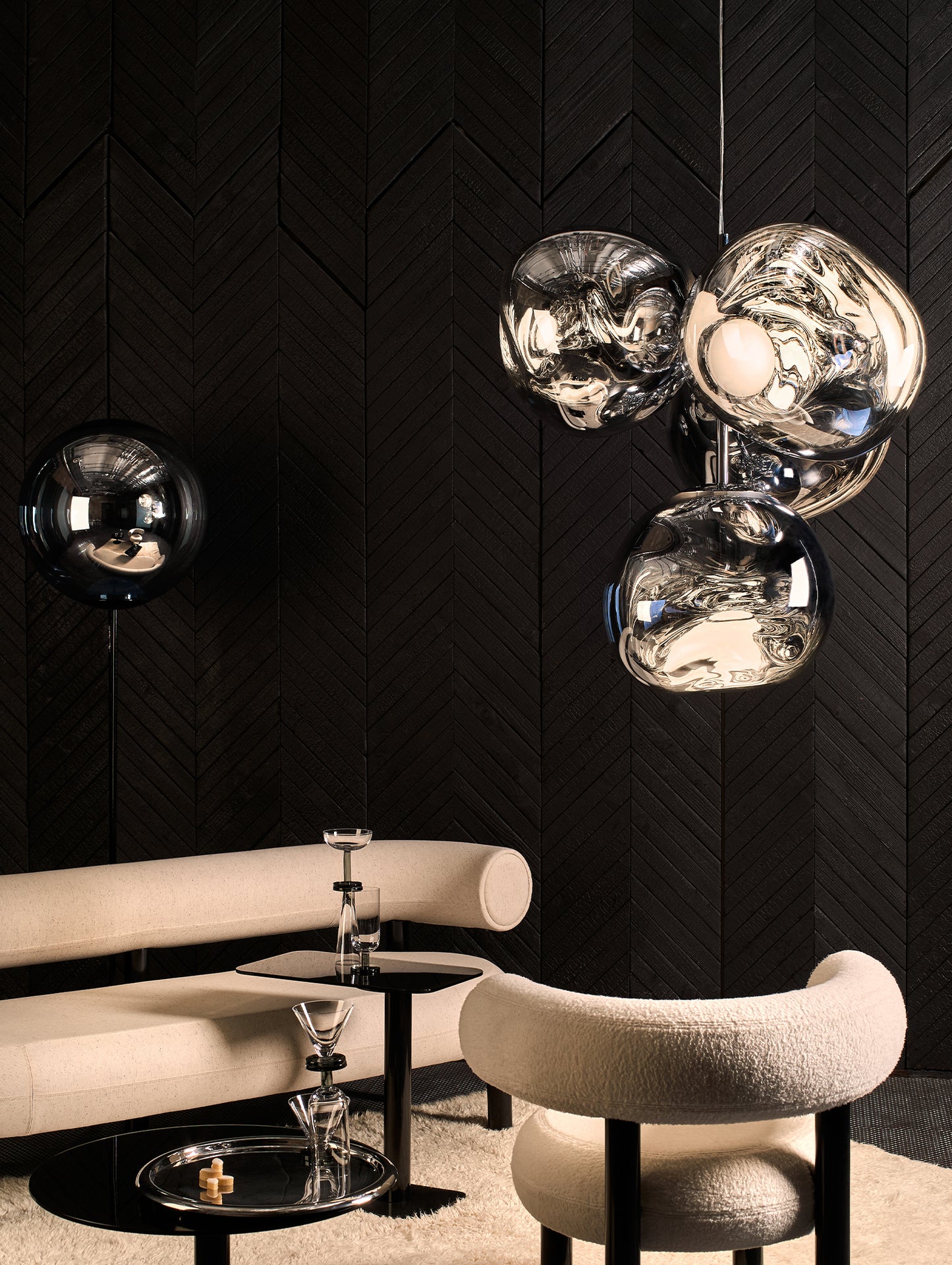 Melt LED Chandelier by Tom Dixon