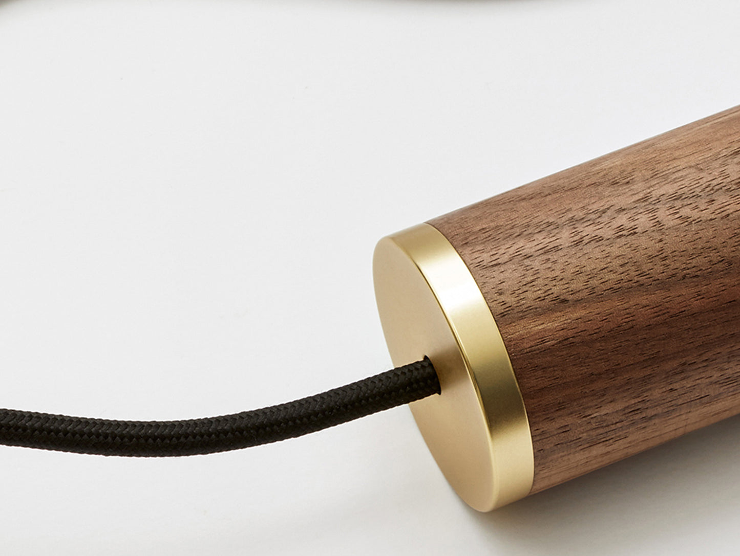 Nine Pendant with Voronoi II by Tala - Brass Grip with Walnut Pendants