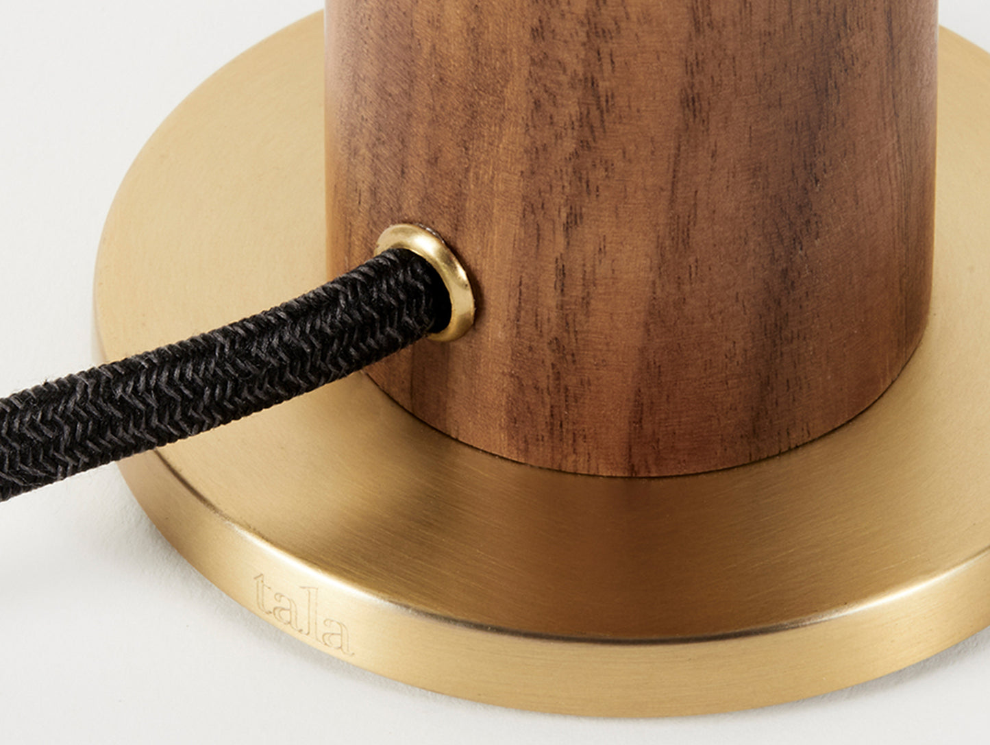 Walnut Knuckle Table Lamp