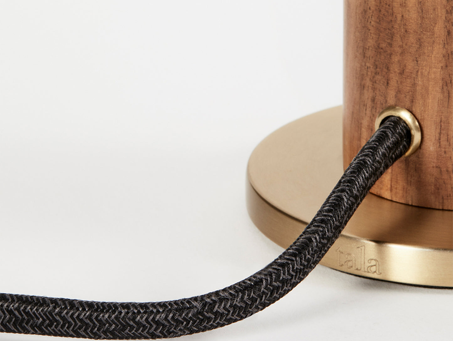Walnut Knuckle Table Lamp