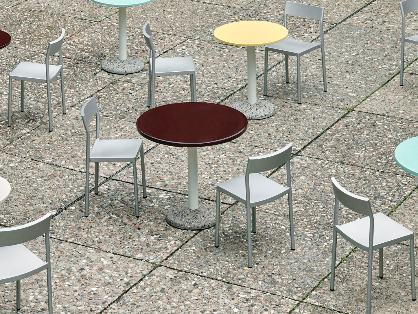 Ceramic Table by HAY