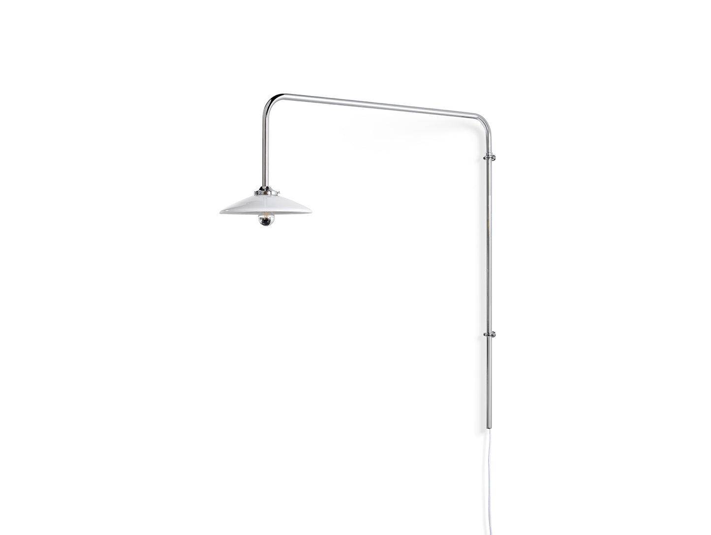 Hanging Lamp No.5 by Valerie Objects - Chromed Steel