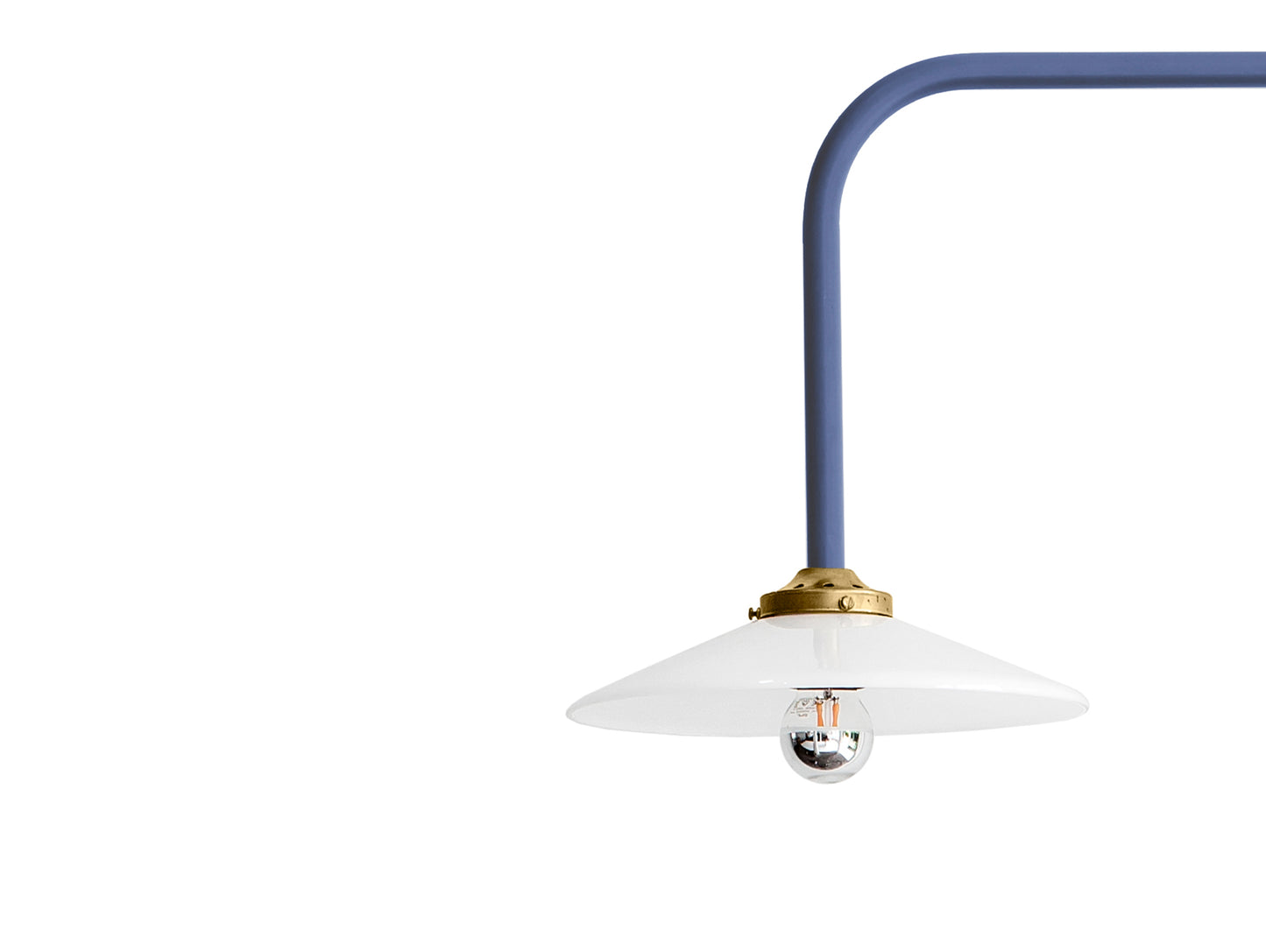 Hanging Lamp No.5 by Valerie Objects - Blue Steel