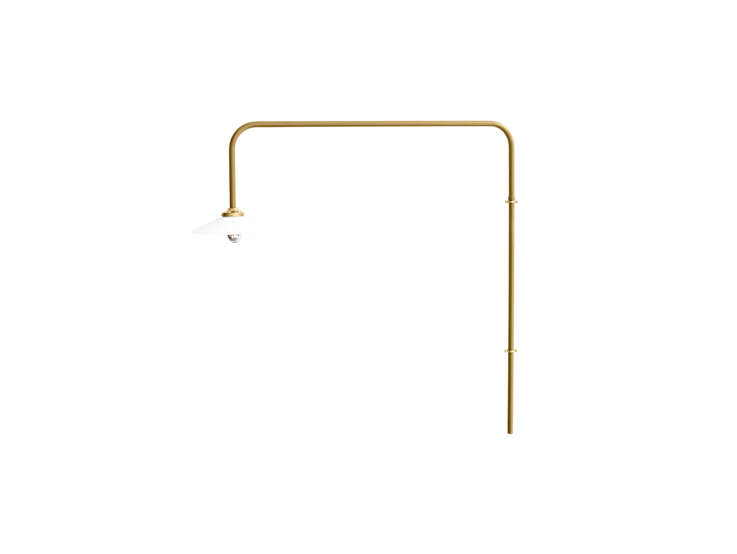 Hanging Lamp No.5 by Valerie Objects - Unlacquered Brass