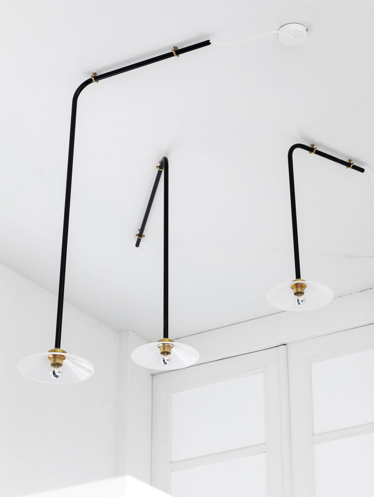 Ceiling Lamp No.2 by Valerie Objects - Black