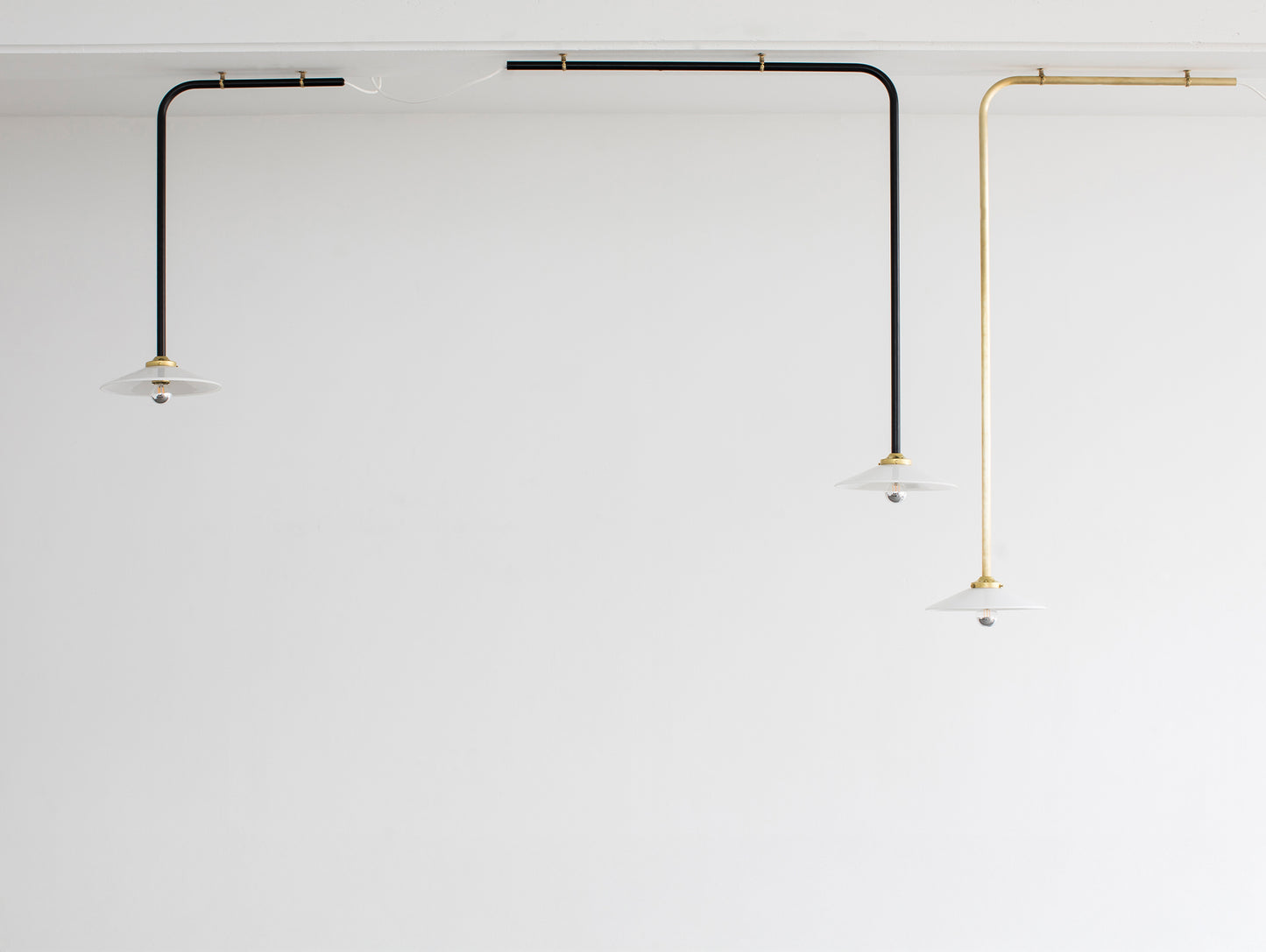 Ceiling Lamp No.1 by Valerie Objects - Black Steel