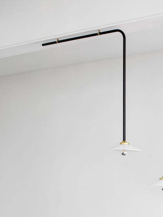 Ceiling Lamp No.1 by Valerie Objects - Black Steel