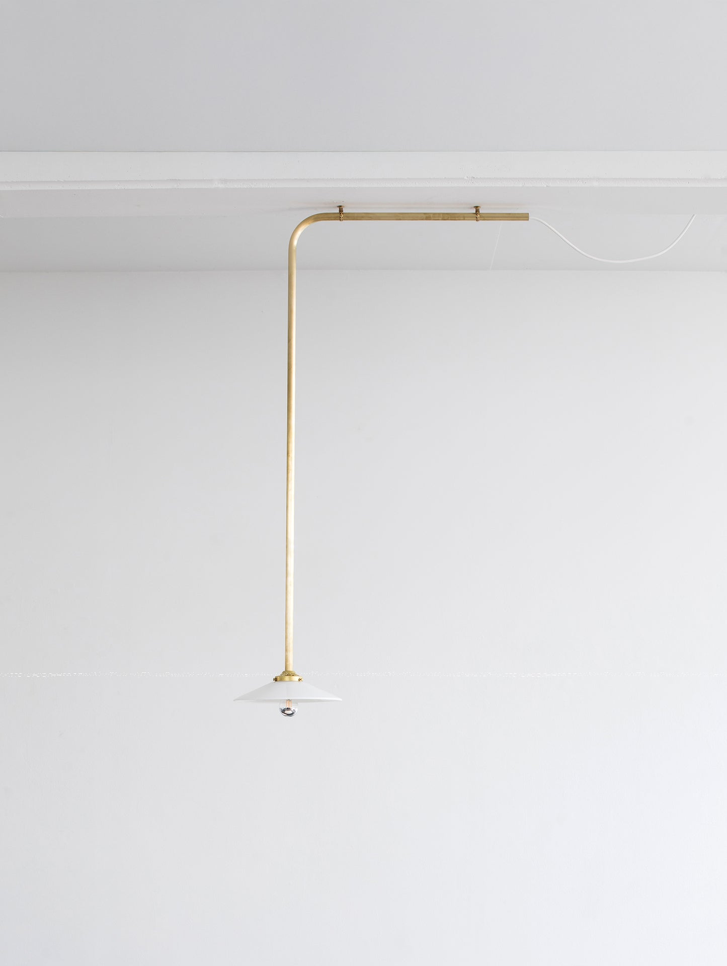 Ceiling Lamp No.2 by Valerie Objects - Unlacquered Brass
