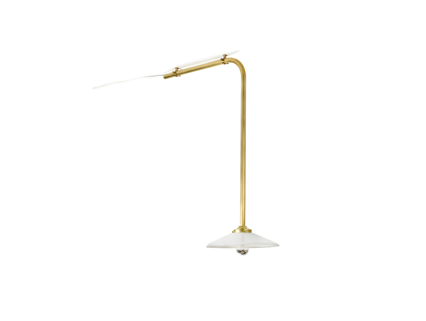 Ceiling Lamp No.3 by Valerie Objects - Unlacquered Brass