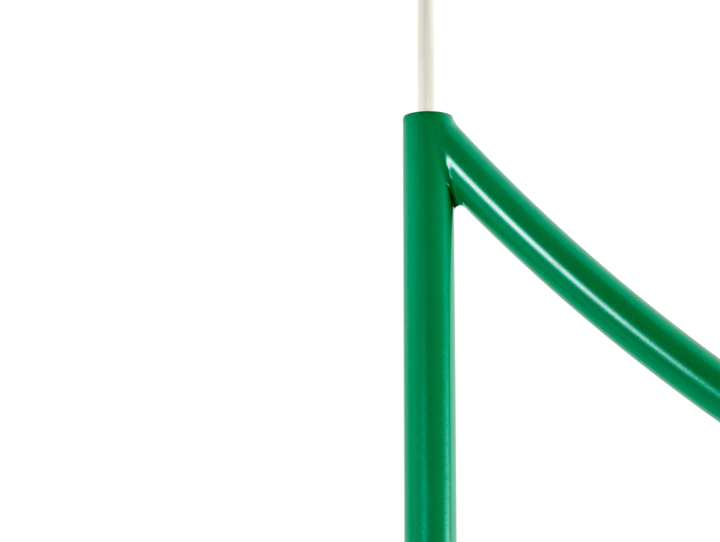 Ceiling Lamp No.4 by Valerie Objects - Green Steel