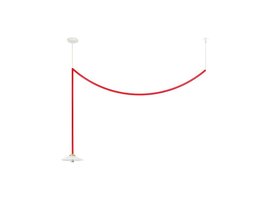 Ceiling Lamp No.4 by Valerie Objects - Red Steel