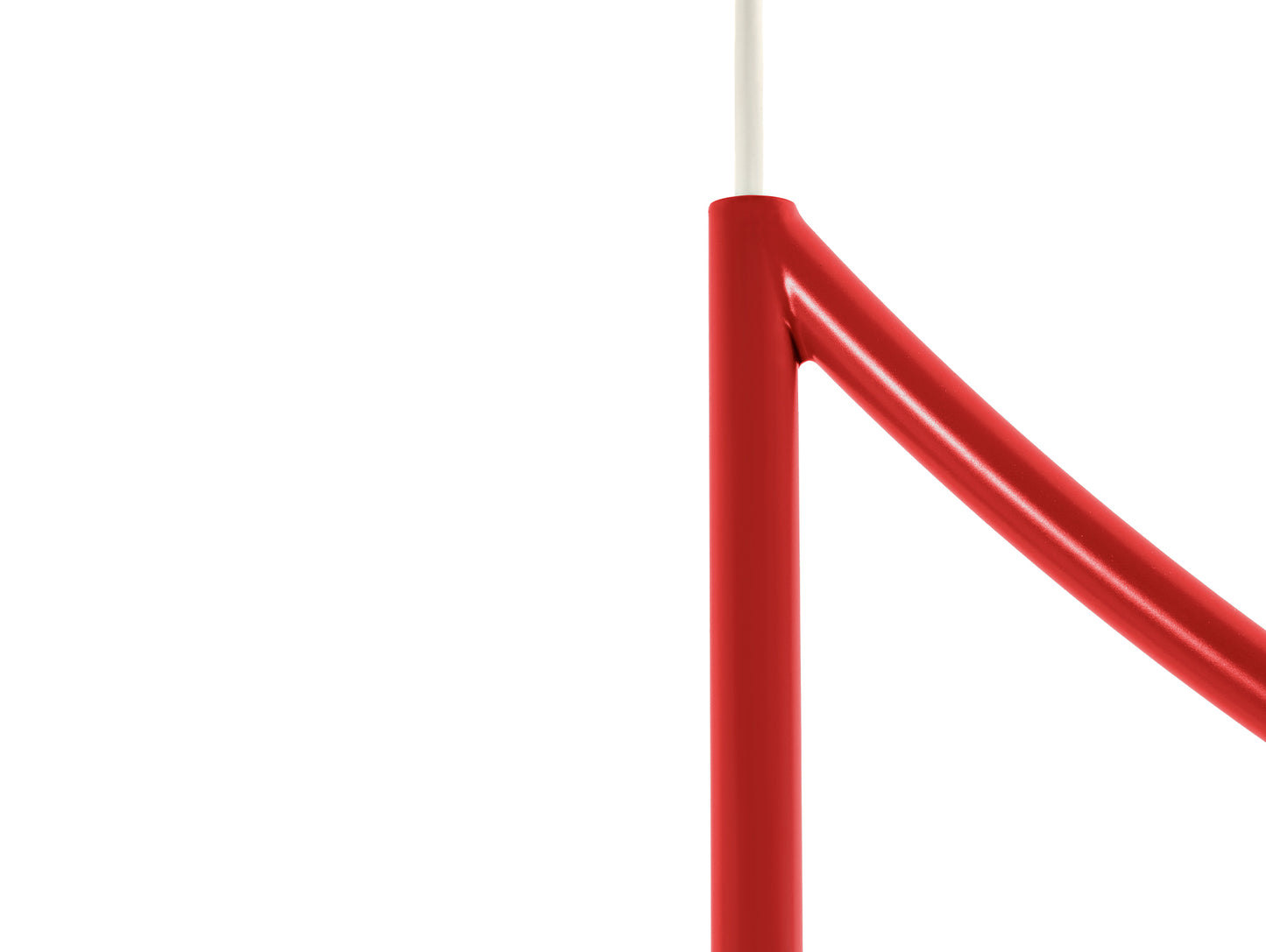 Ceiling Lamp No.4 by Valerie Objects - Red Steel