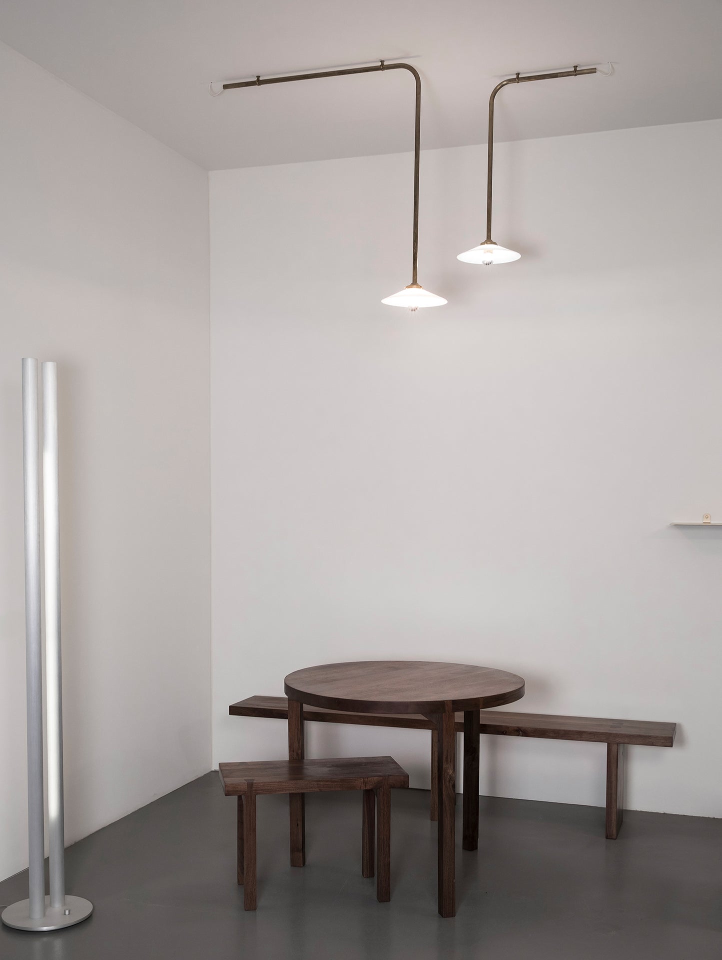 Ceiling Lamp No.1 by Valerie Objects - Black Steel
