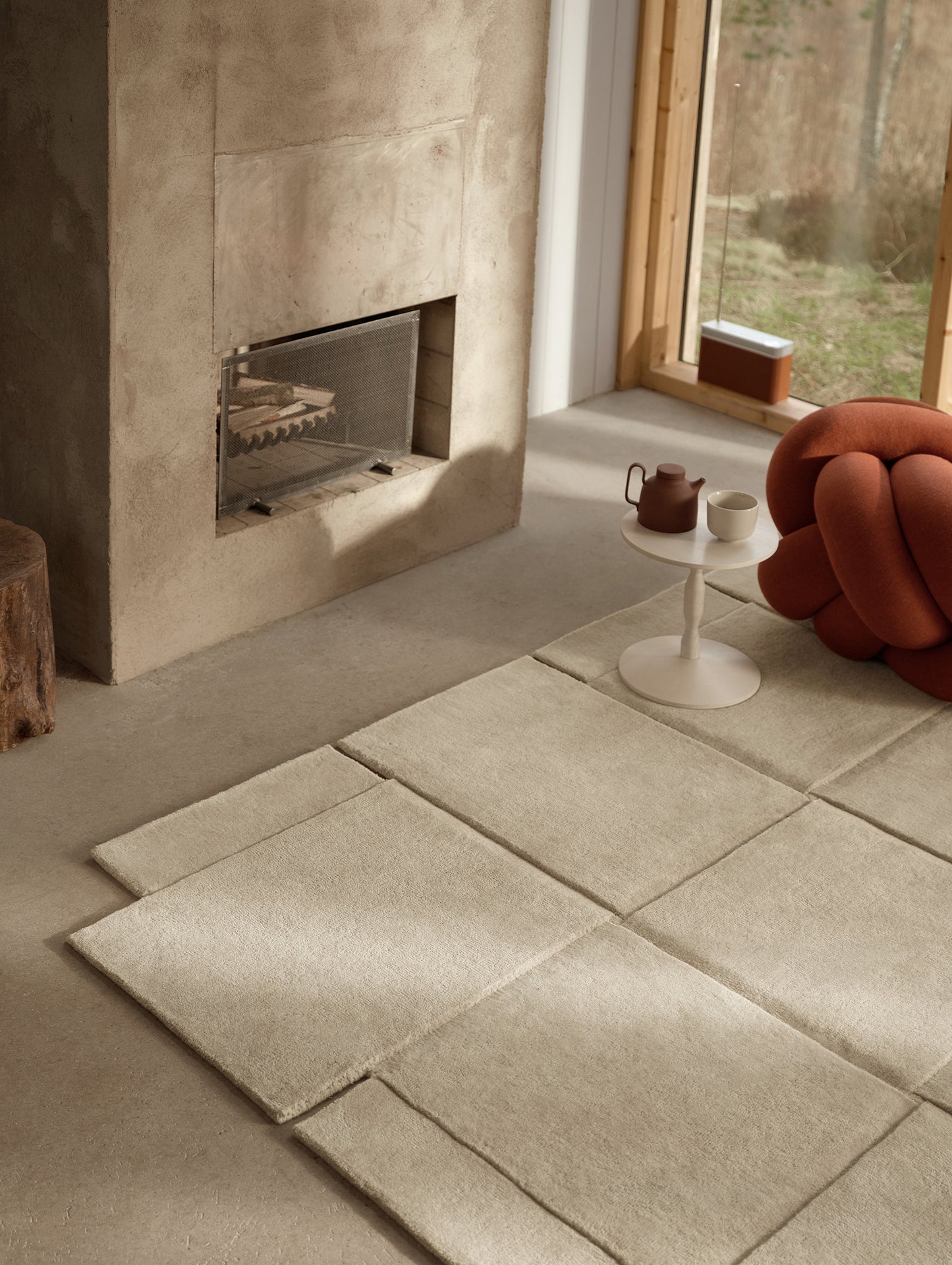 Basket Rug by Design House Stockholm - Beige