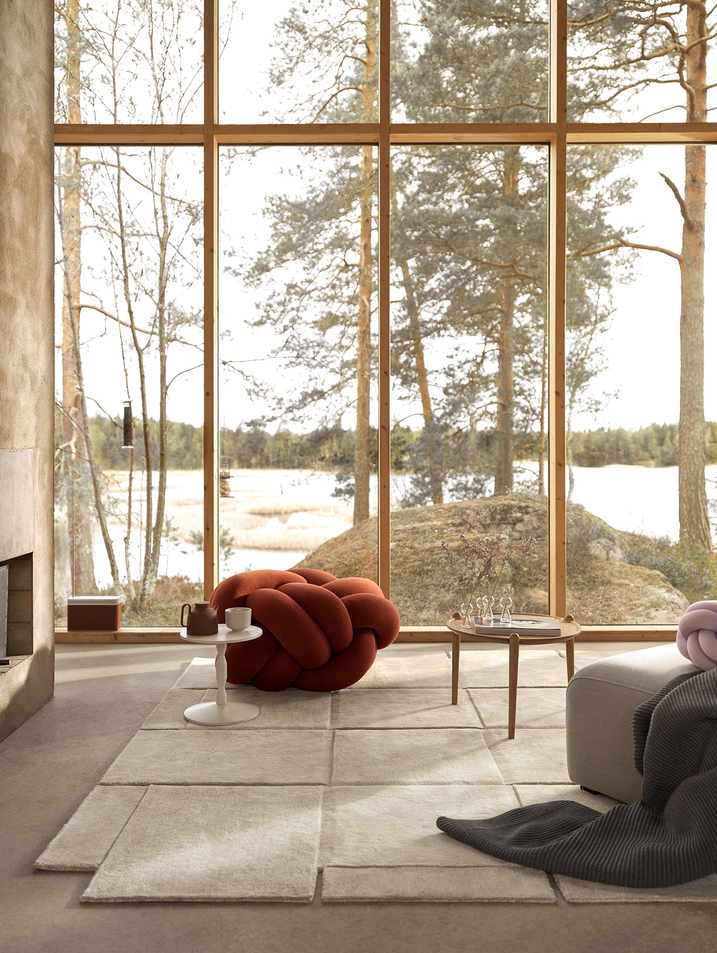 Basket Rug by Design House Stockholm - Beige