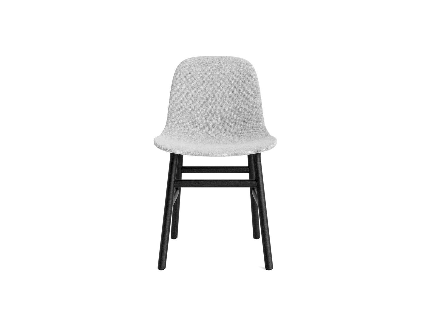 Form Chair Upholstered by Normann Copenhagen - Black Oak Base / Hallingdal 116