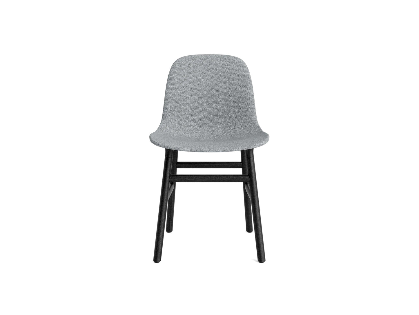 Form Chair Upholstered by Normann Copenhagen - Black Oak Base / Hallingdal 130