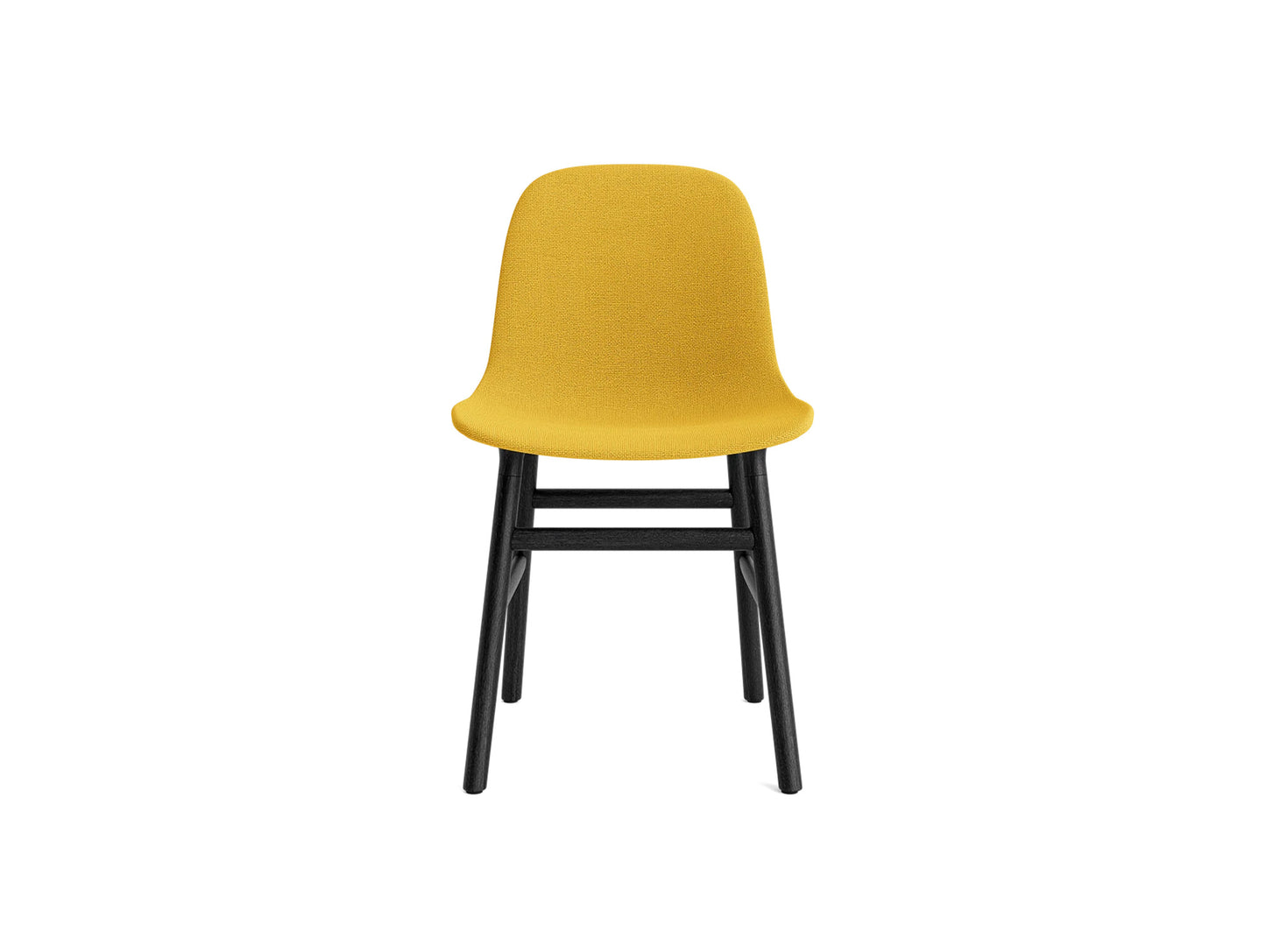 Form Chair Upholstered by Normann Copenhagen - Black Oak Base / Hallingdal 457