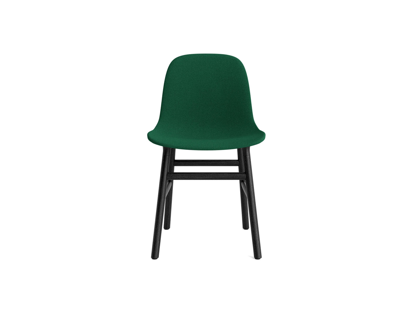 Form Chair Upholstered by Normann Copenhagen - Black Oak Base / Hallingdal 944