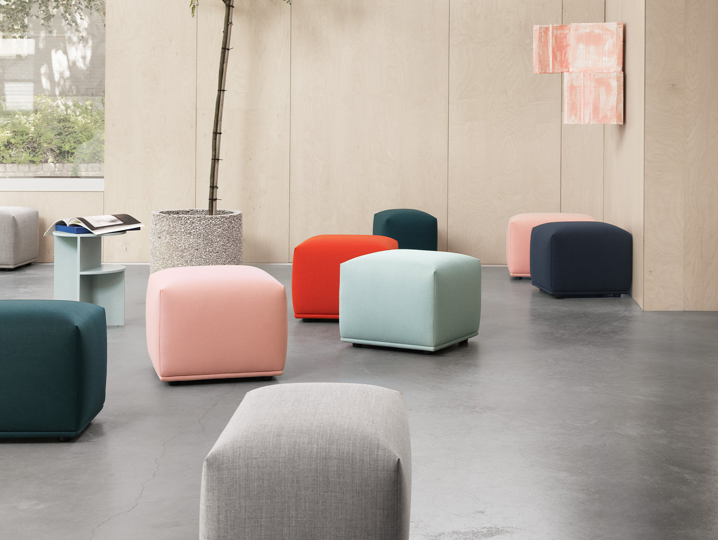 Echo Pouf by Muuto