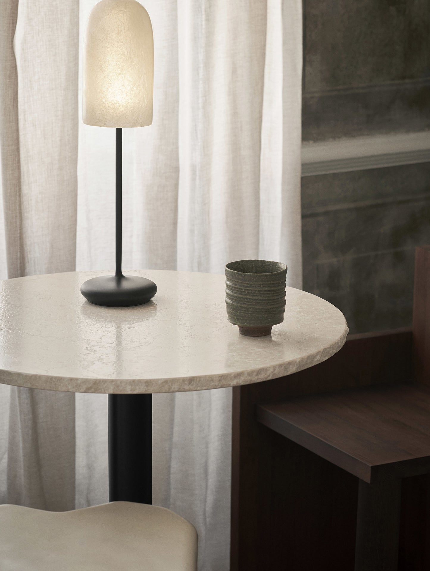 Mineral Cafe Table by Ferm Living - Black