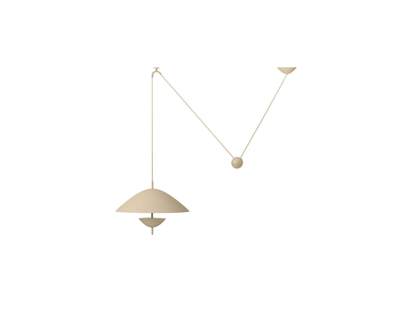Ferm Living Lod Pendant in Cashmere