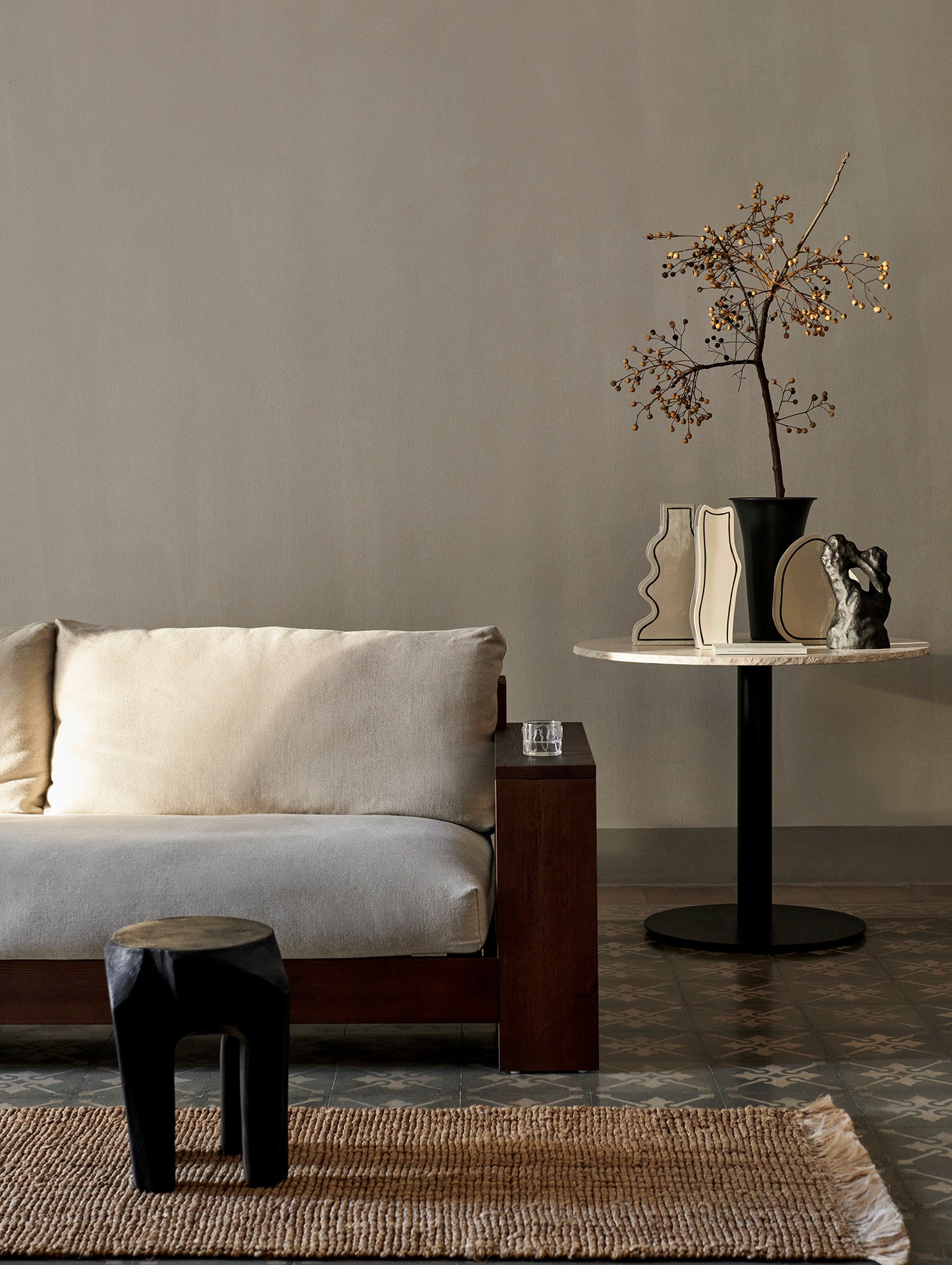 Mineral Dining Table by Ferm Living - Black