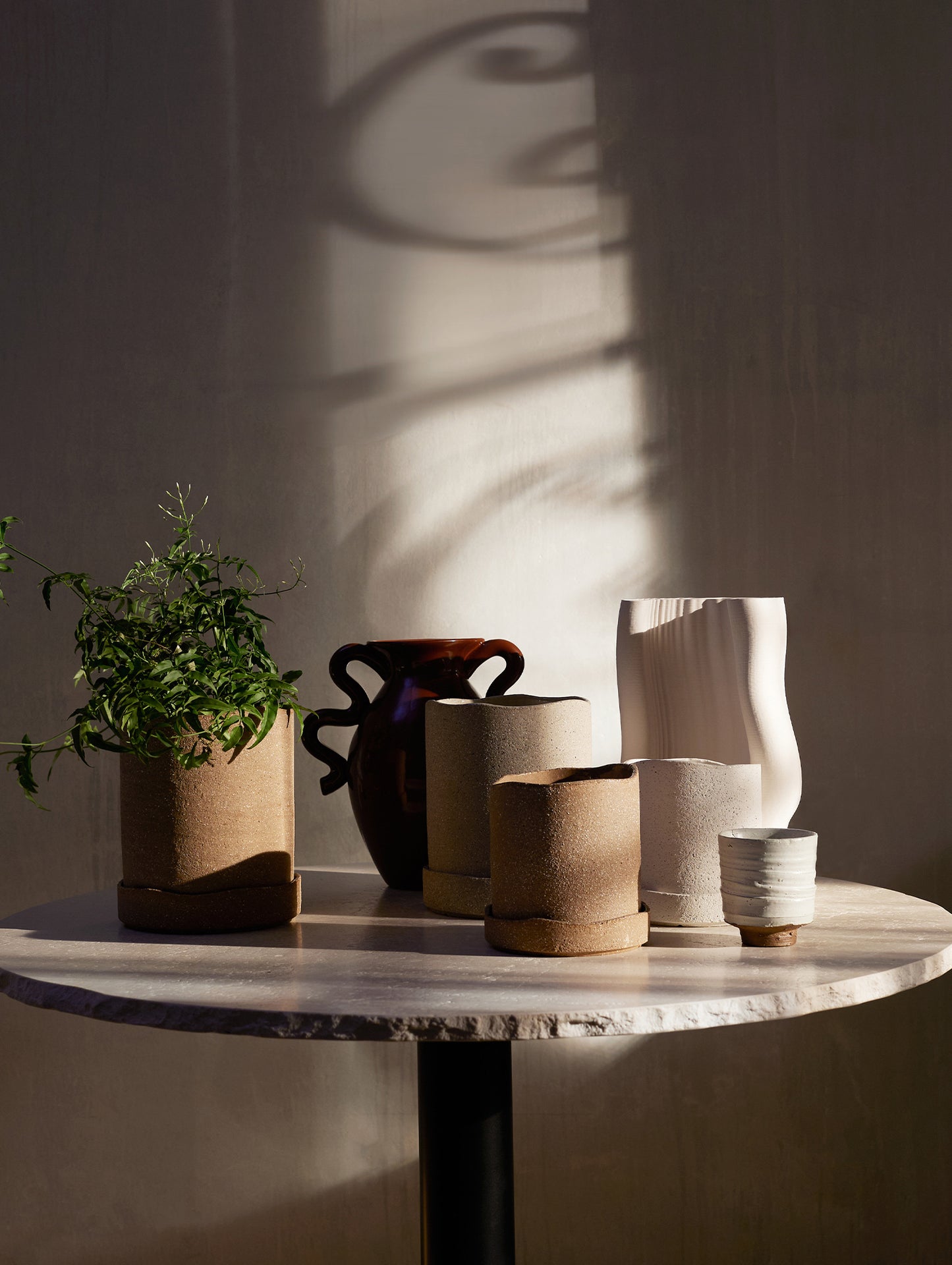 Mineral Cafe Table by Ferm Living - Black