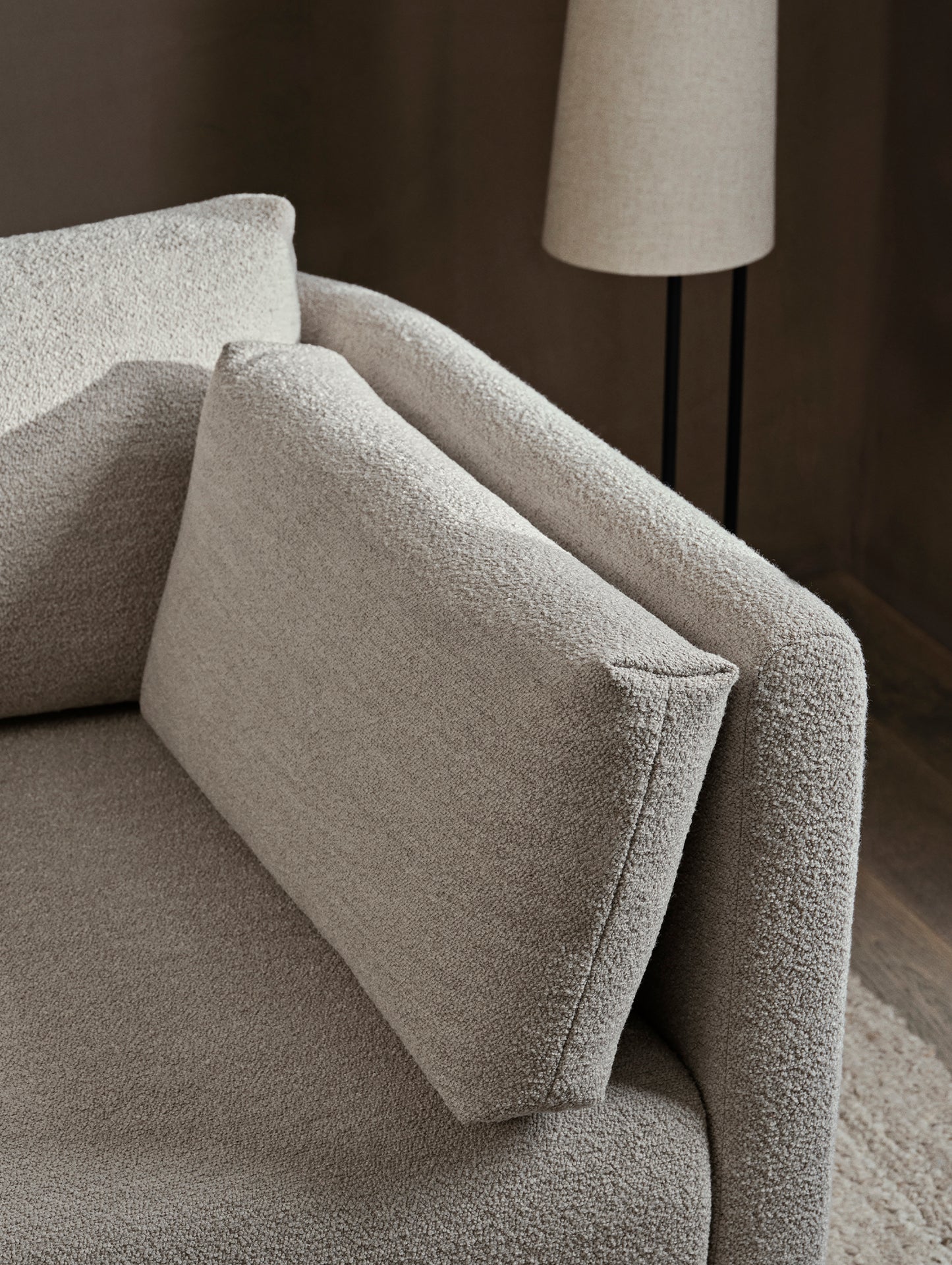 Dase 2-Seater Modular Sofa by Ferm Living - Soft boucle / Natural