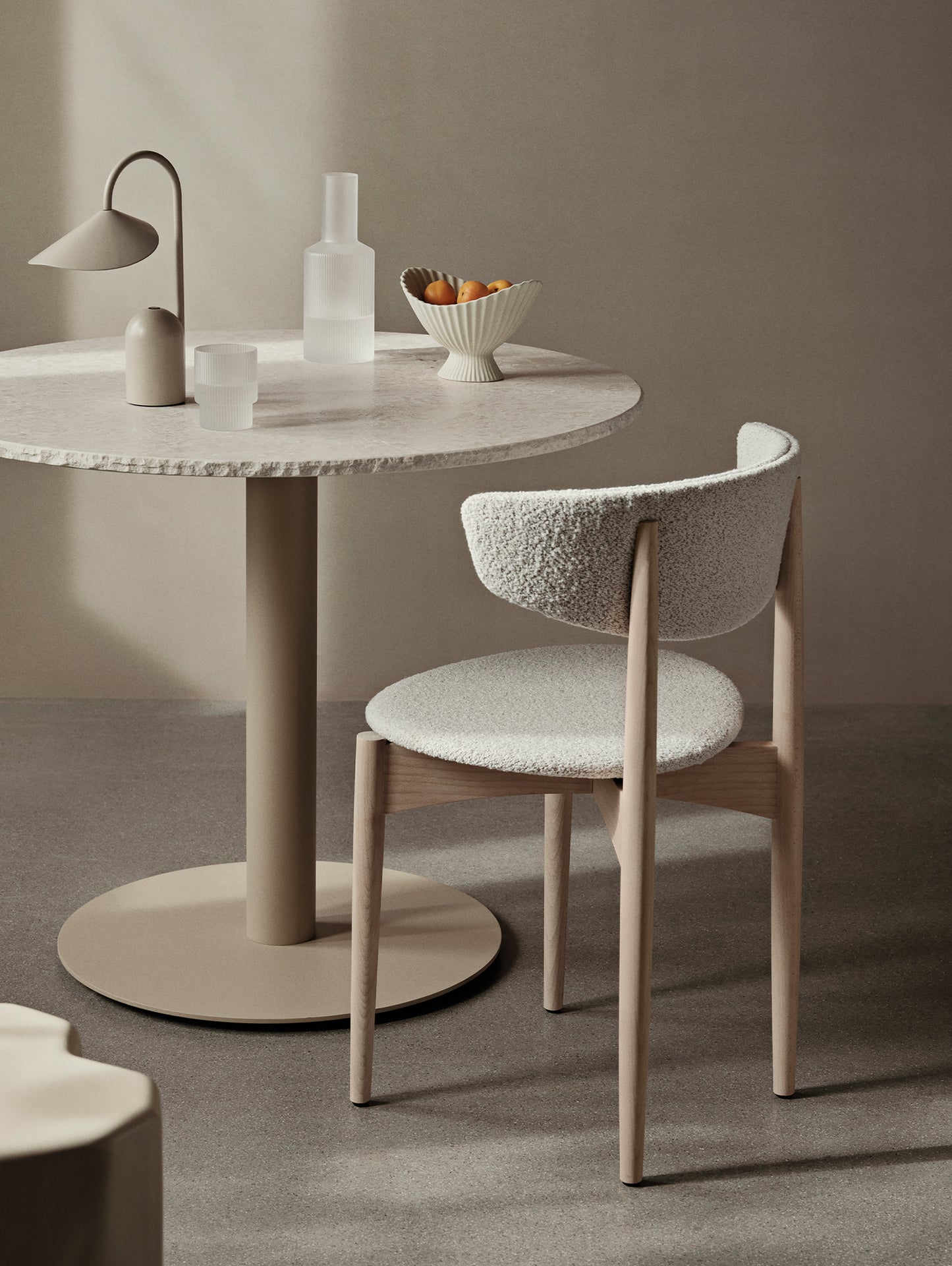 Mineral Dining Table by Ferm Living - Cashmere