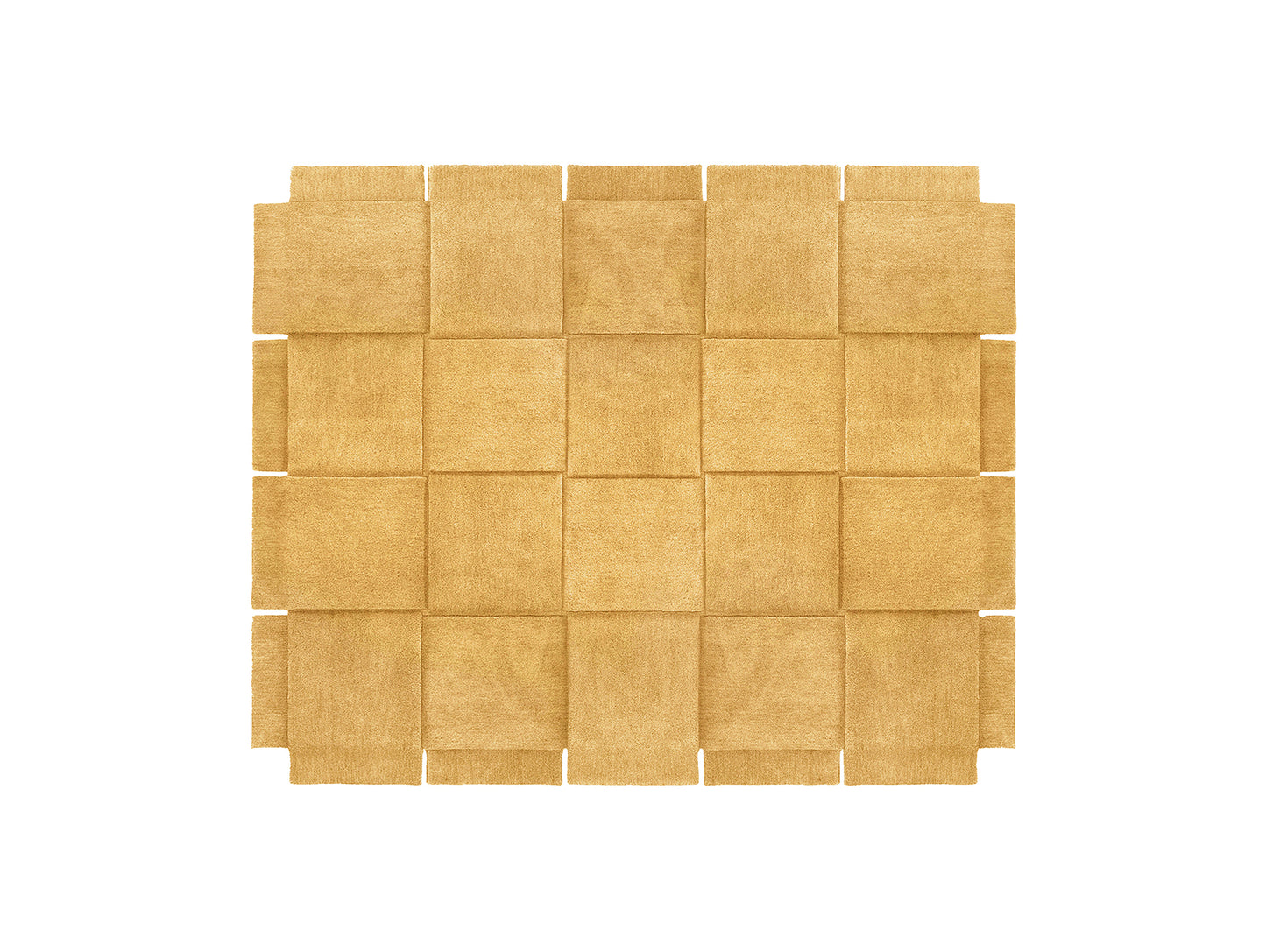 Basket Rug by Design House Stockholm - 245 x 300 / Yellow