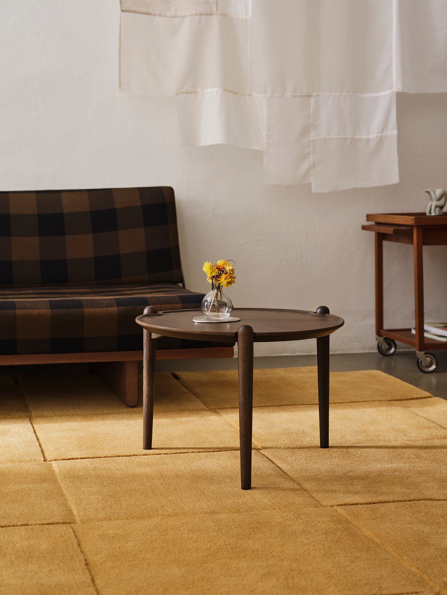 Basket Rug by Design House Stockholm - Yellow