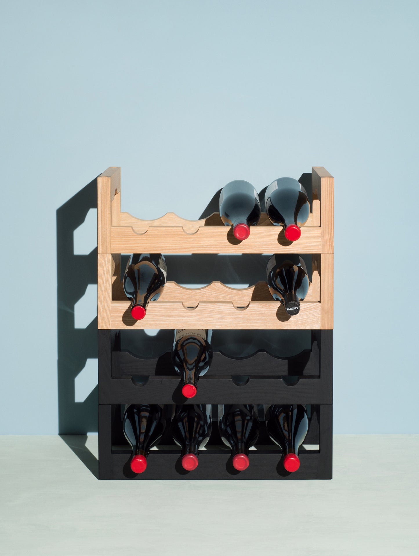 Silo Wine Rack by Massproductions