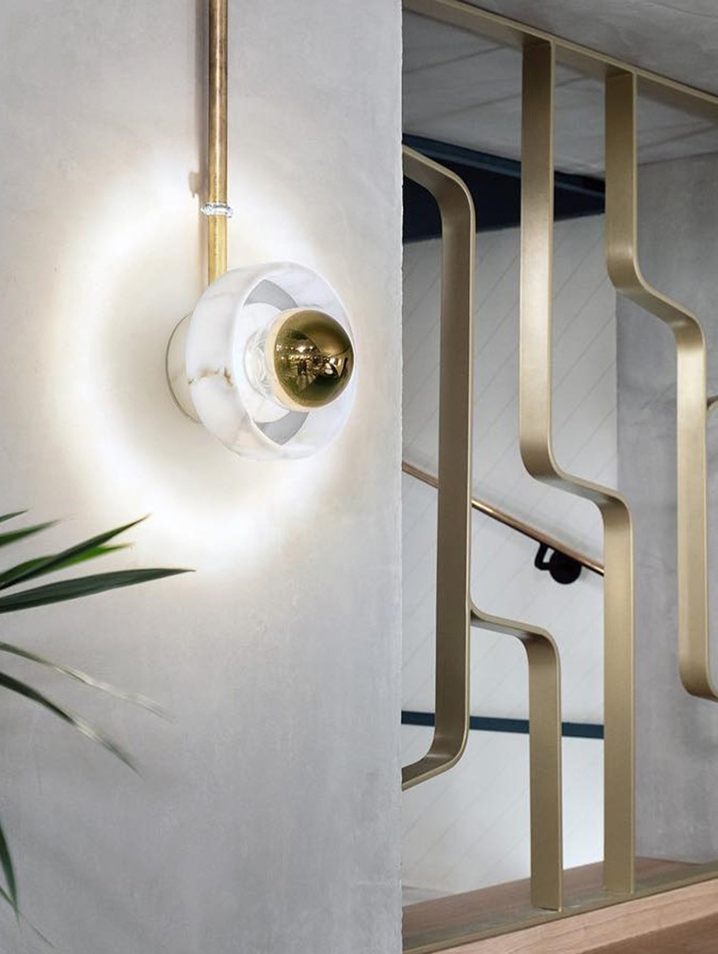 Stone LED Wall Light by Tom Dixon