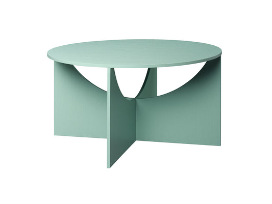 FK05 Charlotte Coffee Table by e15 - Mint Lacquered Oak Veneer