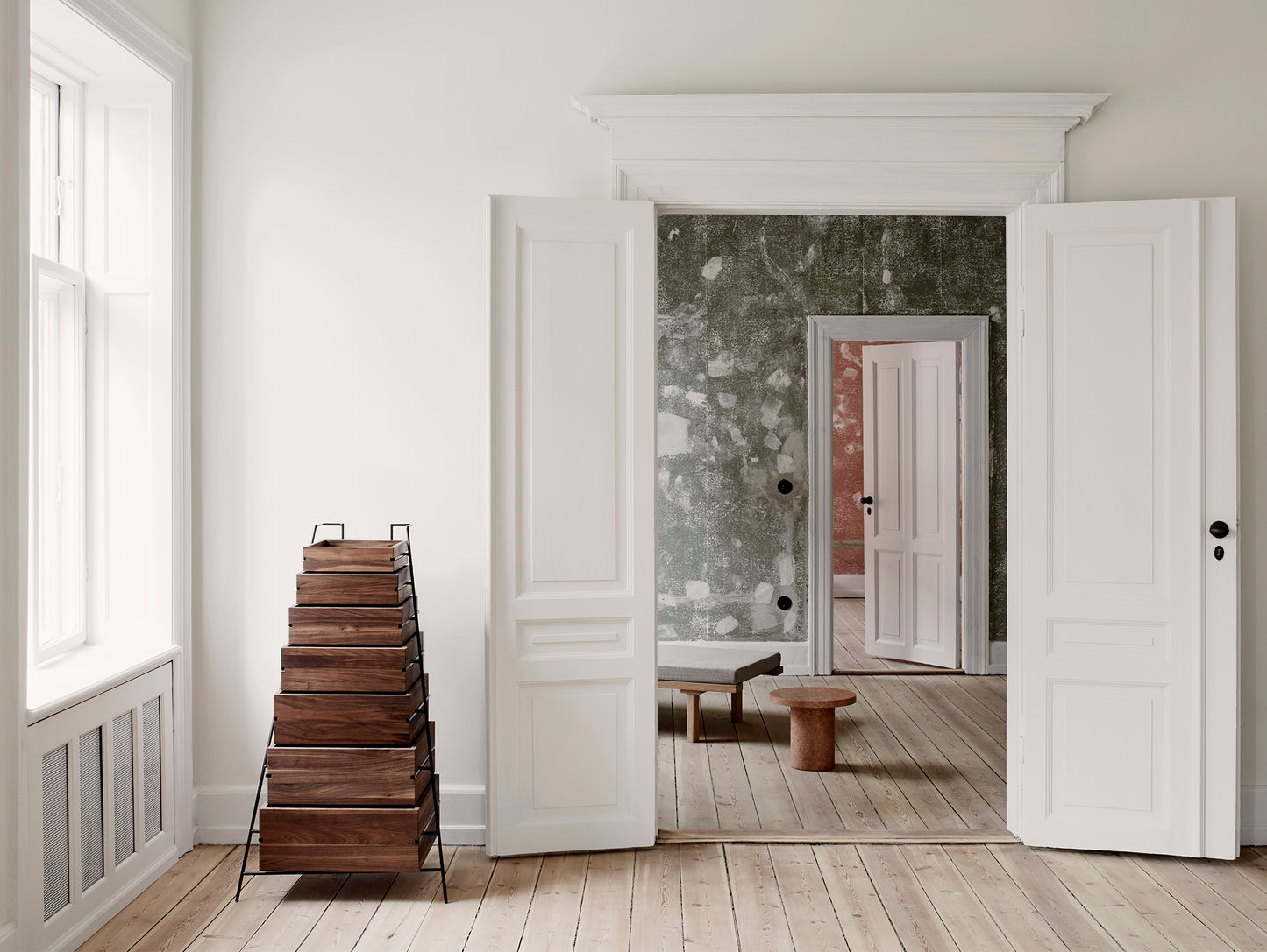 Sutoa Storage Drawers by Frama - Walnut