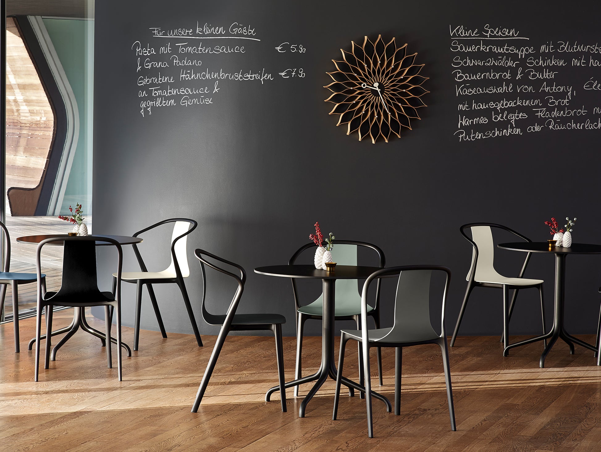 Belleville Chair Plastic by Vitra