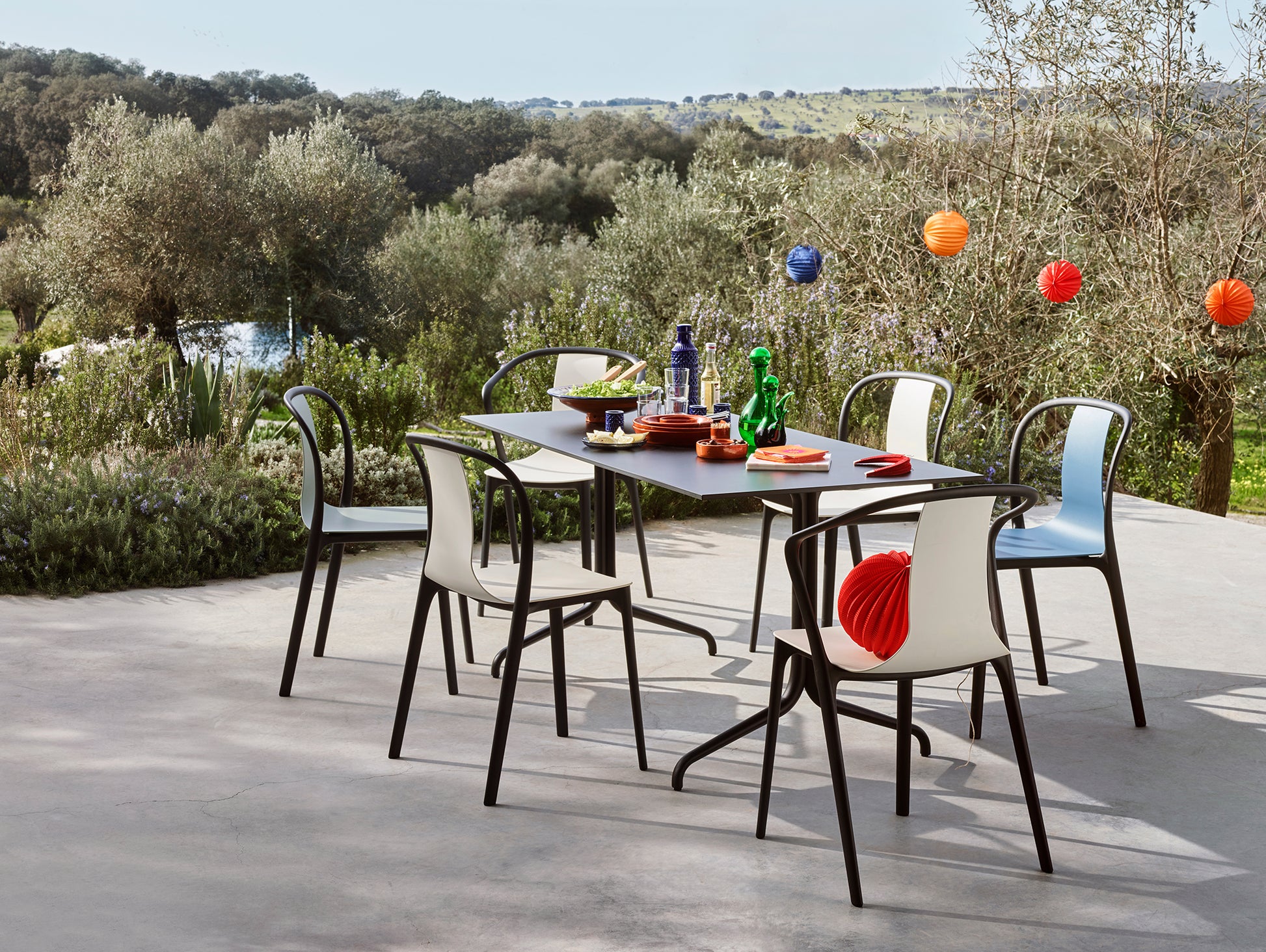 Belleville Chair Plastic by Vitra