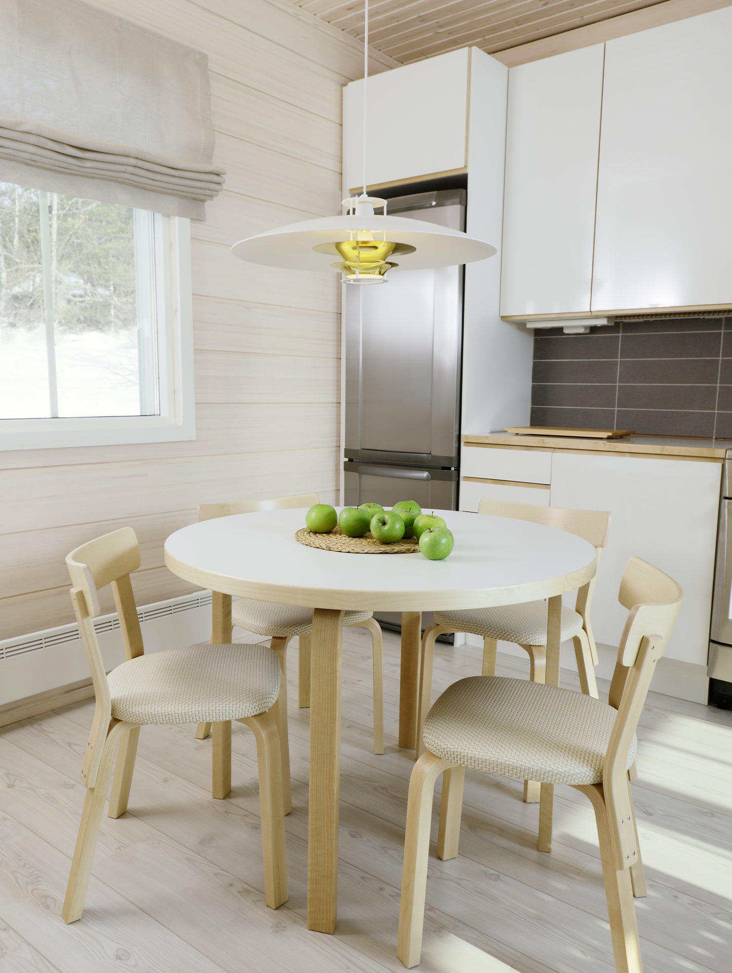 JL341 Pendant Light by Artek - lower reflectors polished brass