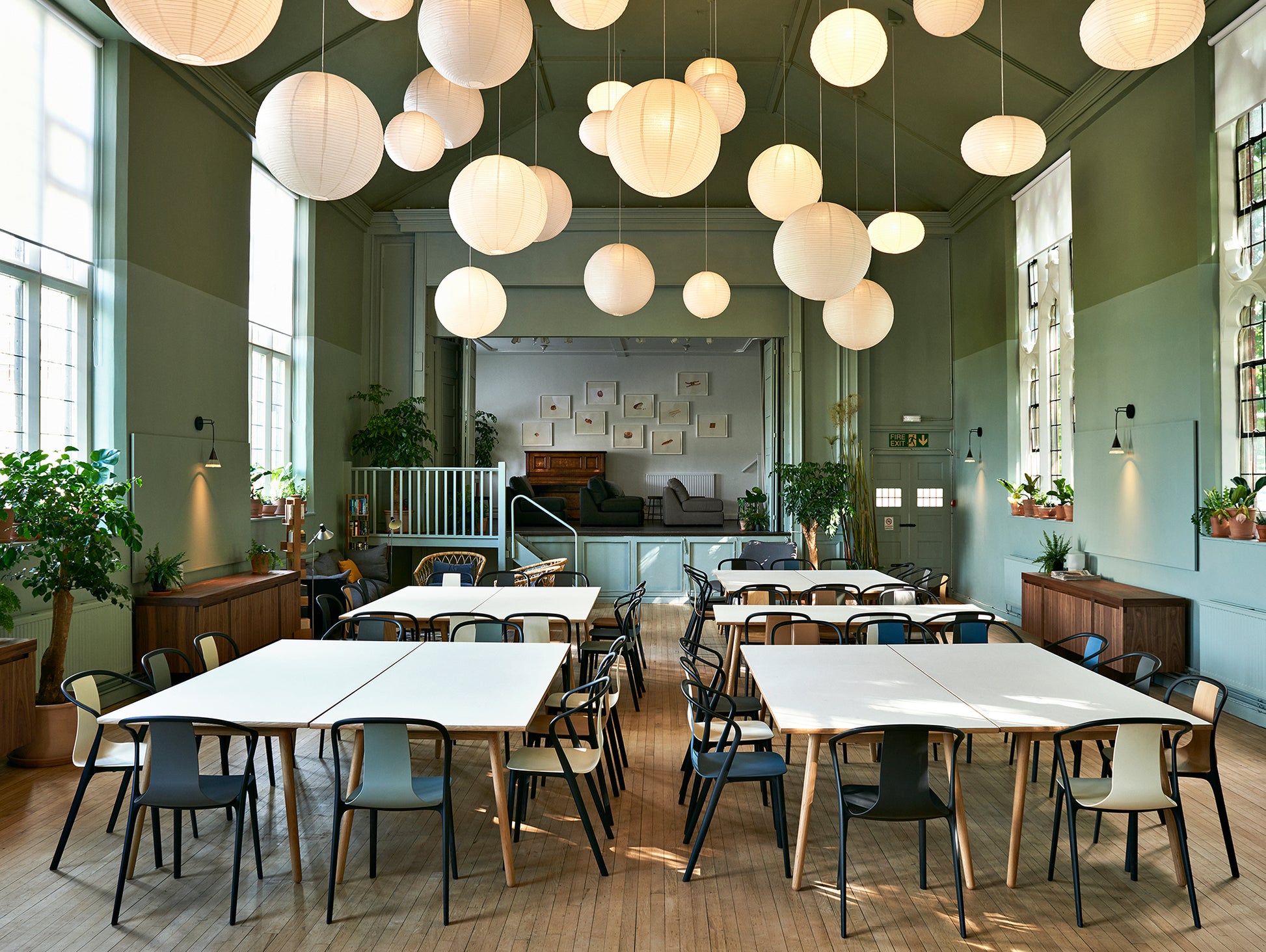 Belleville Chair Plastic by Vitra