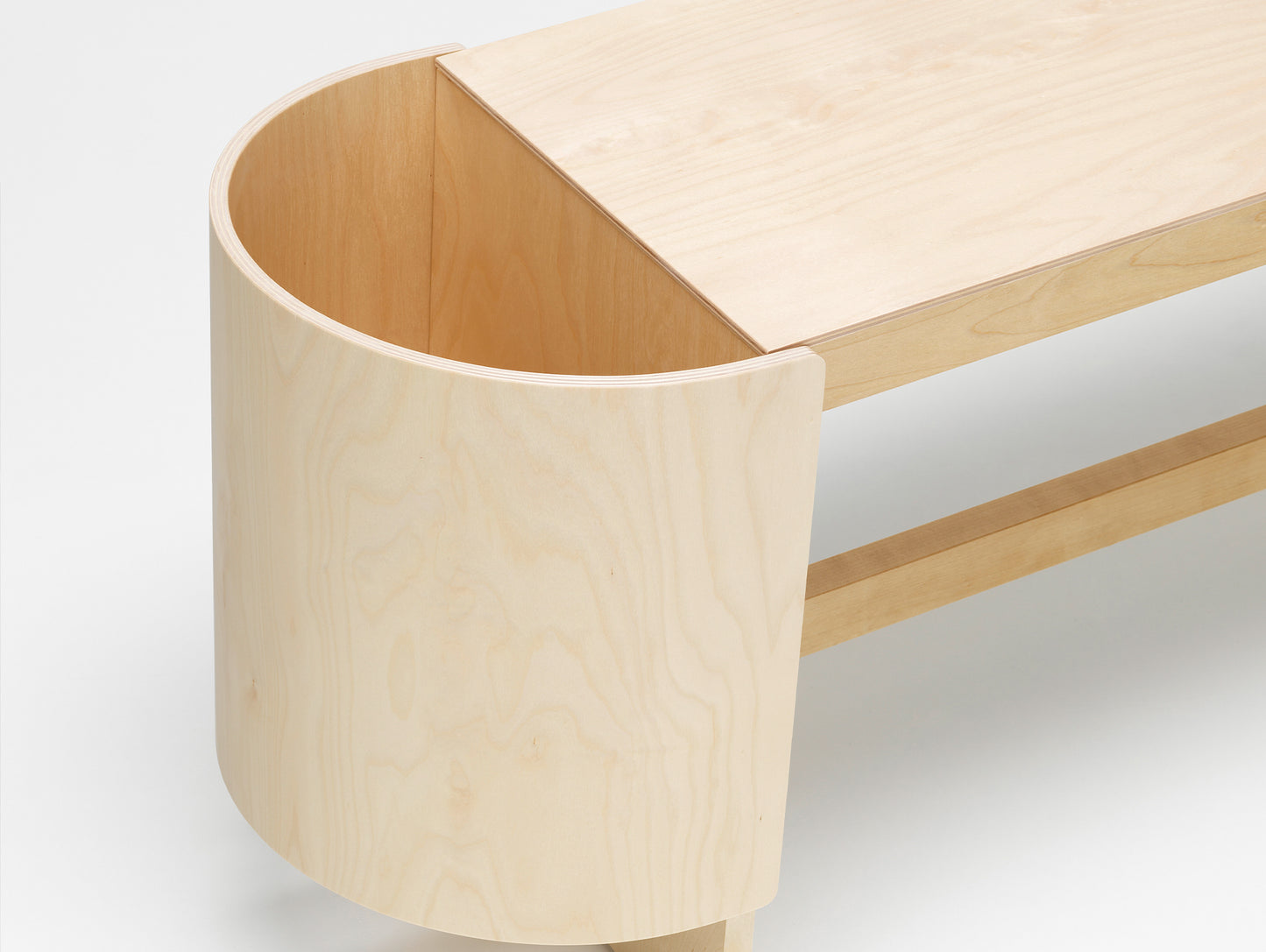 Kiulu Bench by Artek - A (L118 cm) / Lacquered Birch