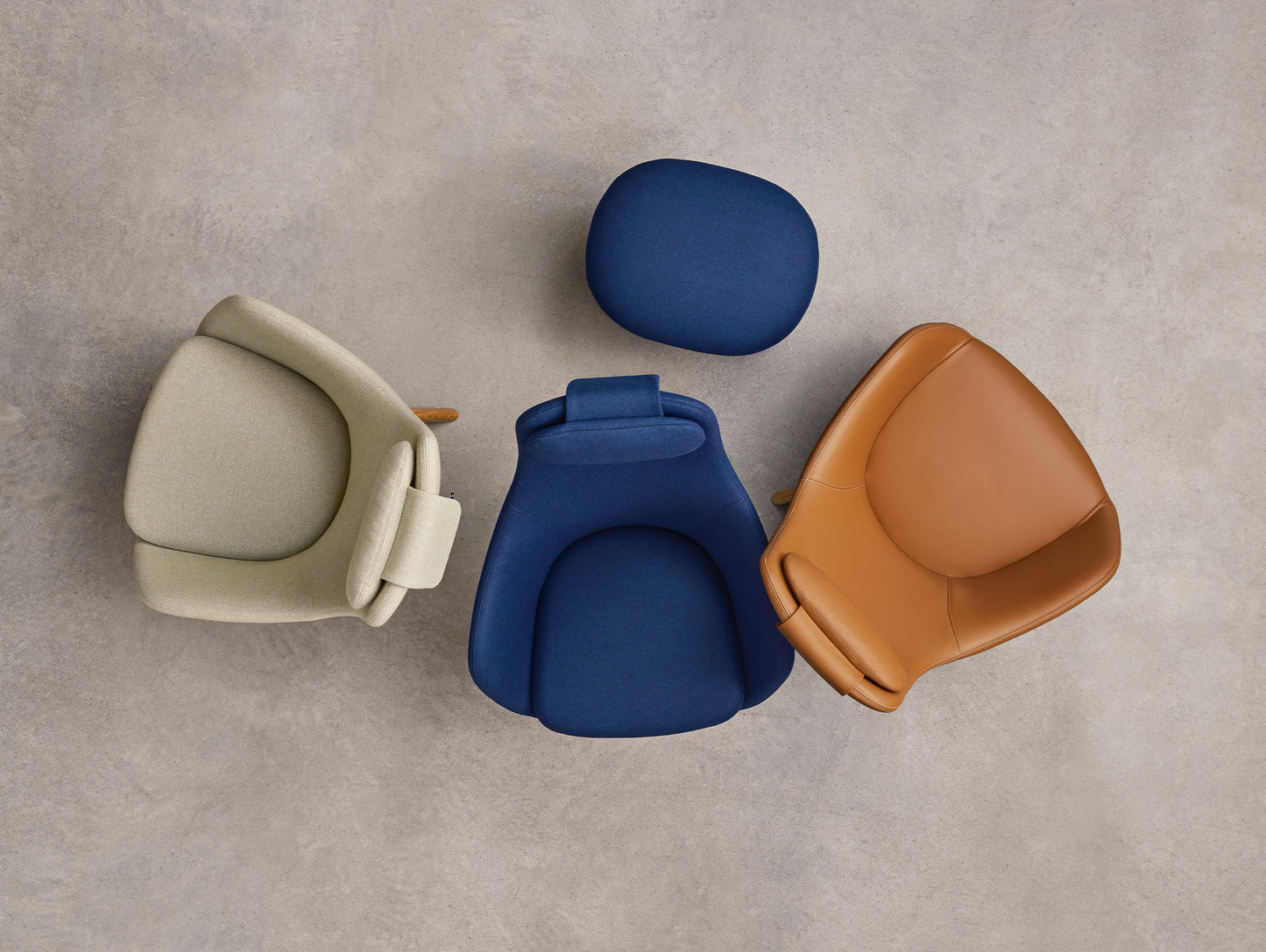 HAL Lounge Ottoman by Vitra