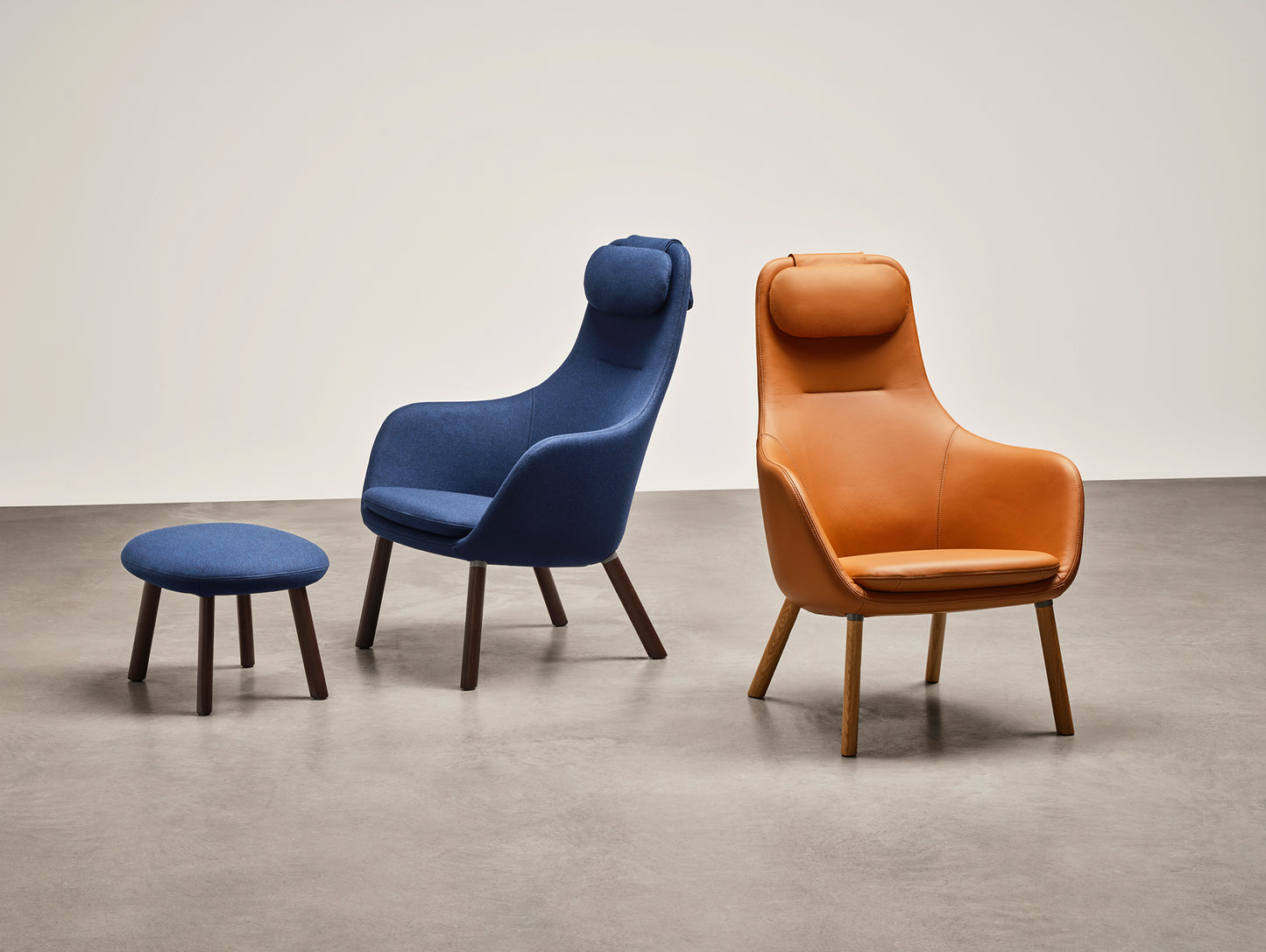 HAL Lounge Ottoman by Vitra